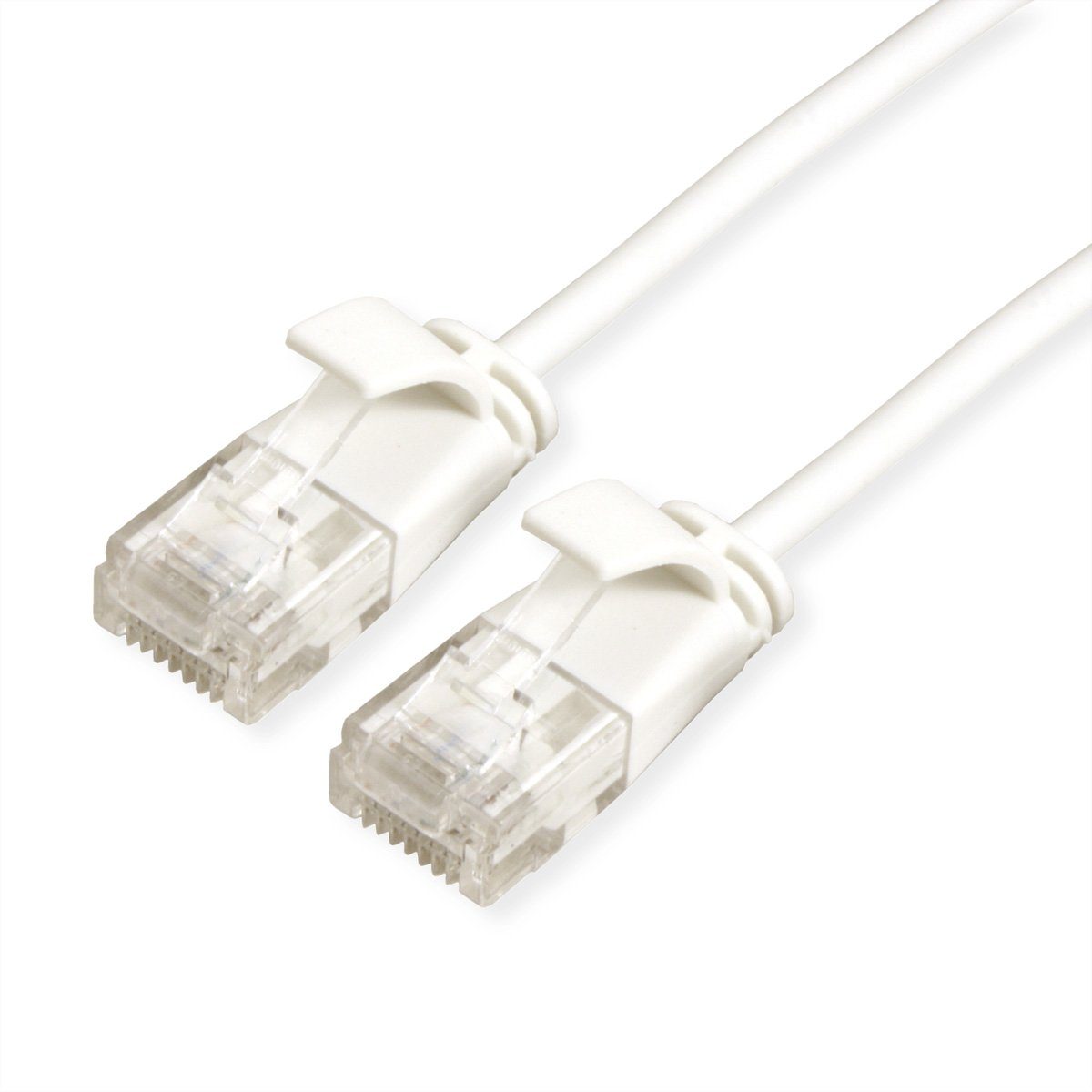 ROLINE UTP DataCenter Patchkabel Cat.6A (Class EA) LAN-Kabel, RJ-45 Männlich (Stecker), RJ-45 Männlich (Stecker) (30.0 cm), LSOH, slim