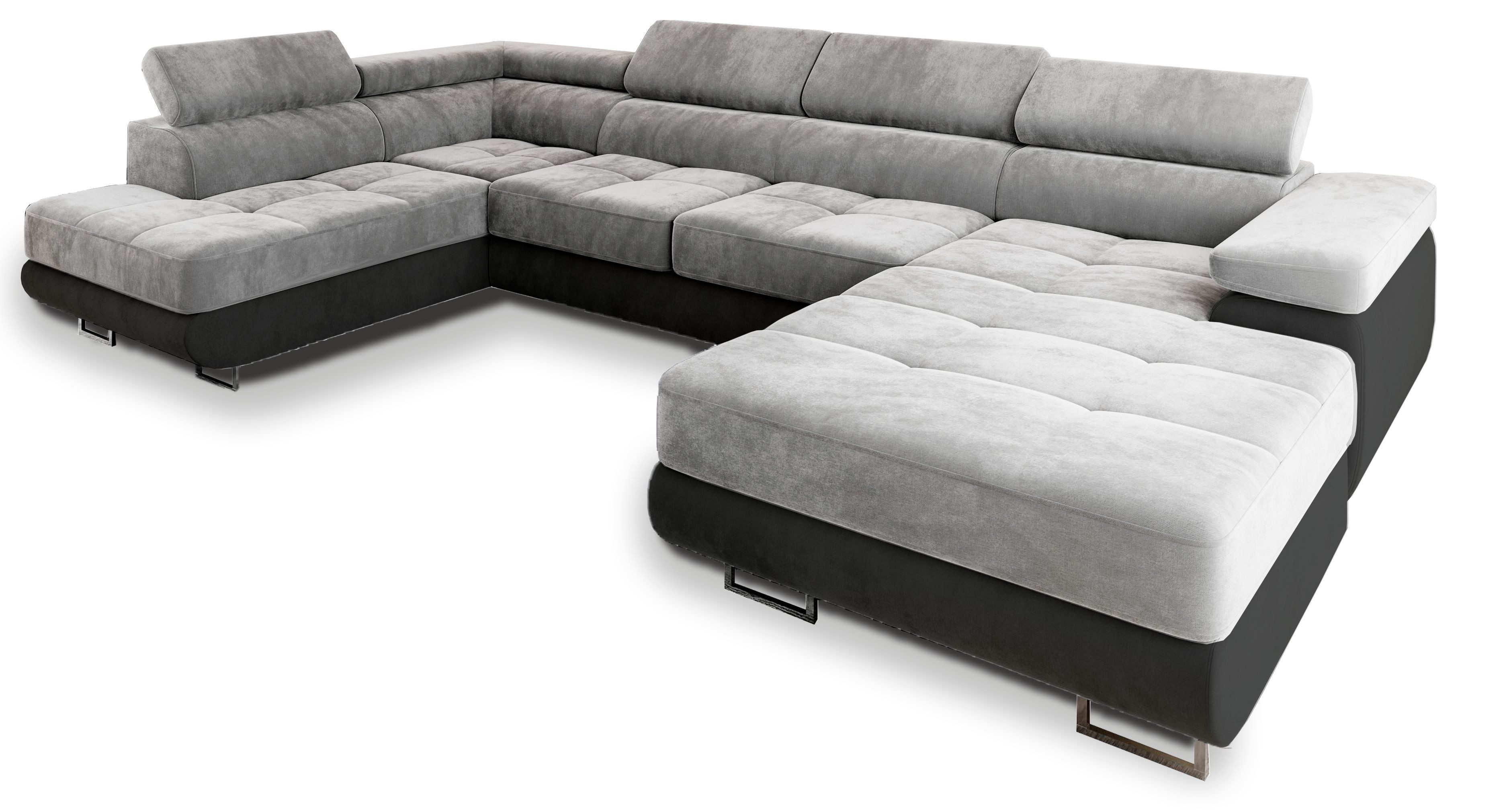 Masseno Ecksofa CASONE mit Schlaffunktion U-Form, günstig online kaufen
