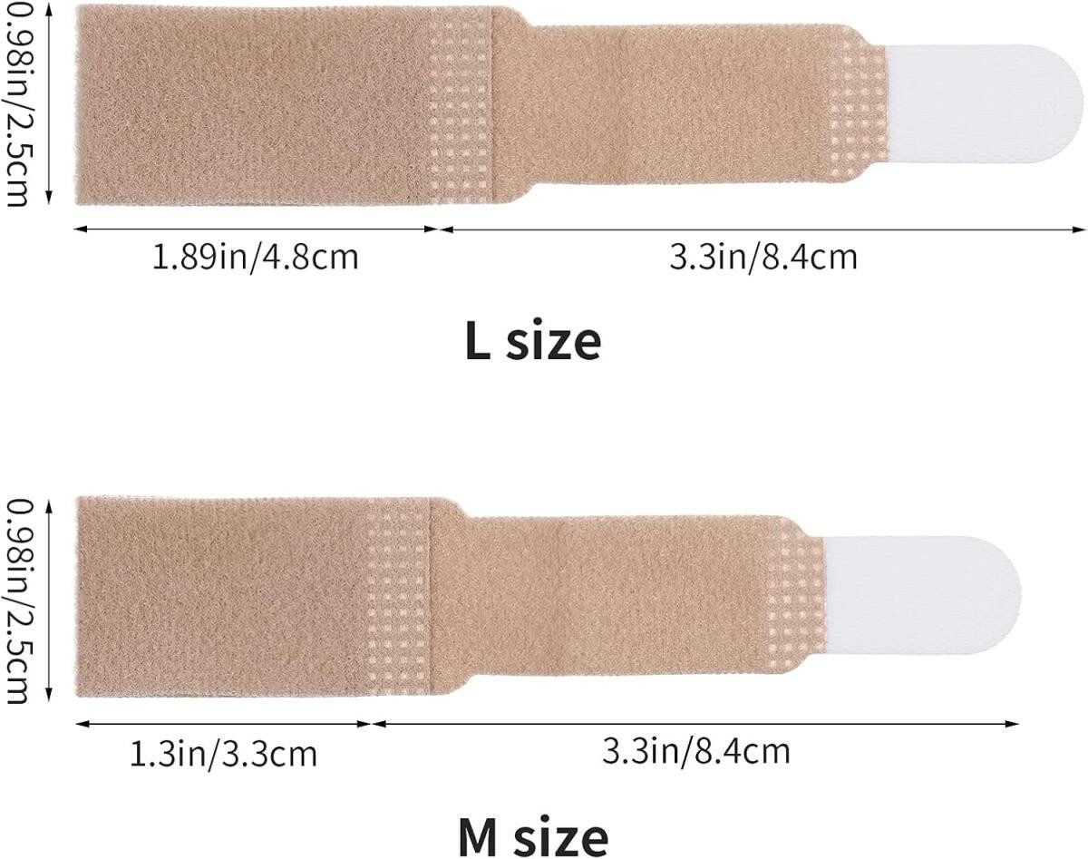 FELIXLEO Zehenkorrektor Hammerzehen Zeh Schiene 10 Stück Zehenbandage Toe Splints, 10-tlg.