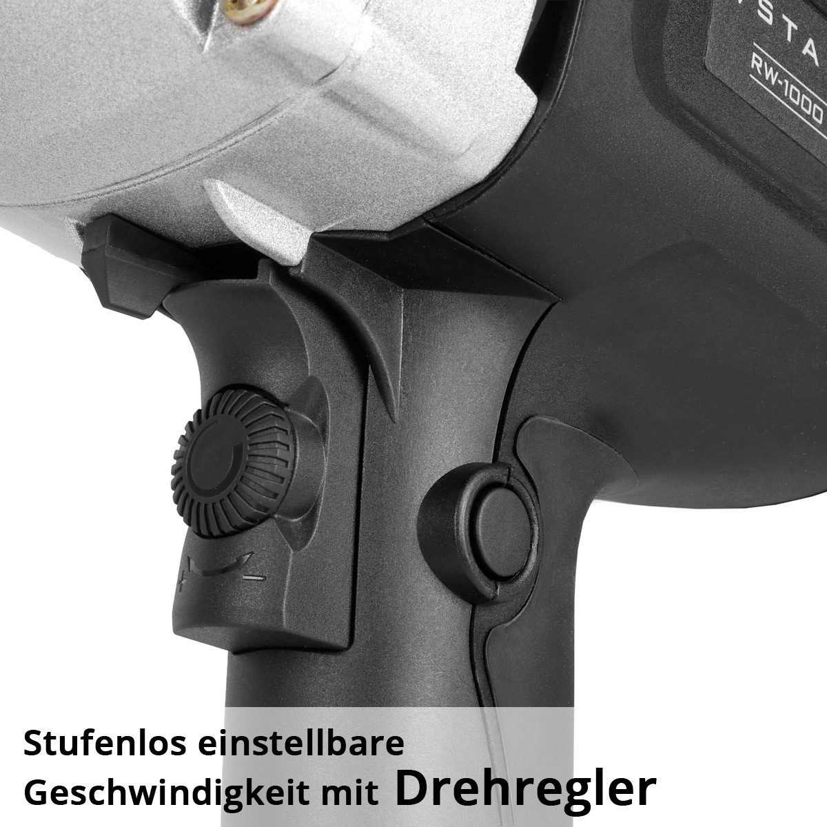 STAHLWERK Rührwerk Rührgerät für Mörtel und Beton Rührwerk 1000 W 550 U/min Mörtelrührer