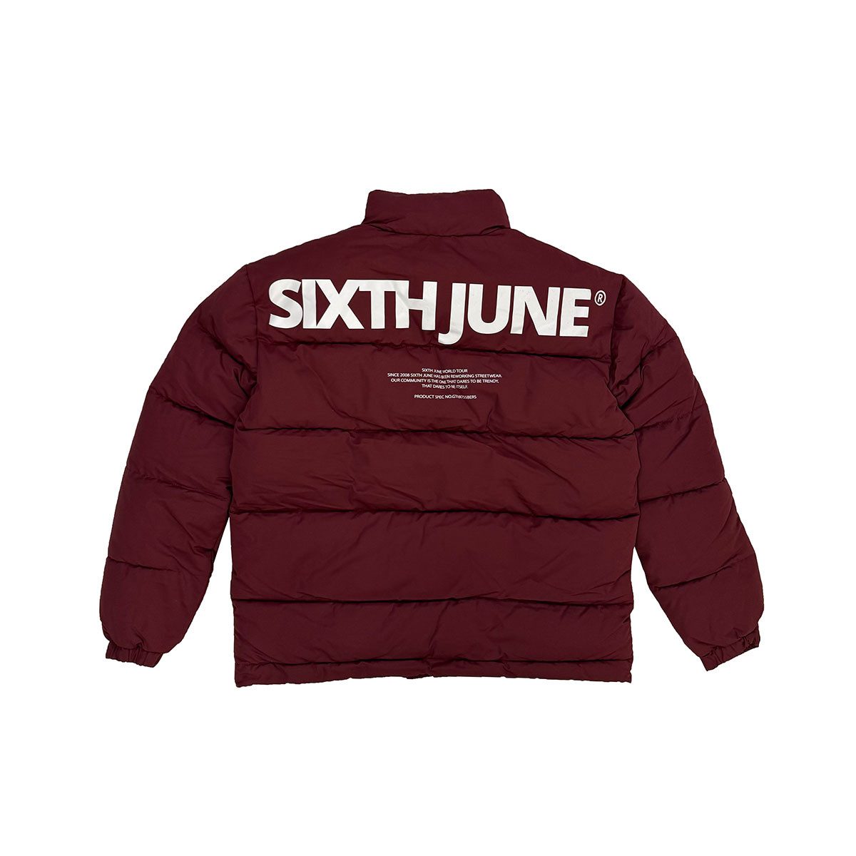 Sixth June Steppjacke Logo-Print