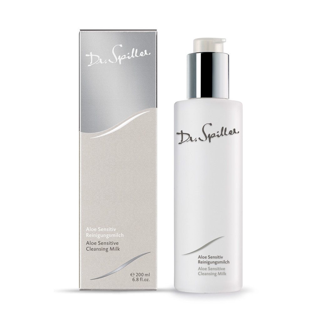 Dr. Spiller Gesichts-Reinigungsmilch Dr. Spiller - Aloe Sensitiv Reinigungsmilch - 200ml