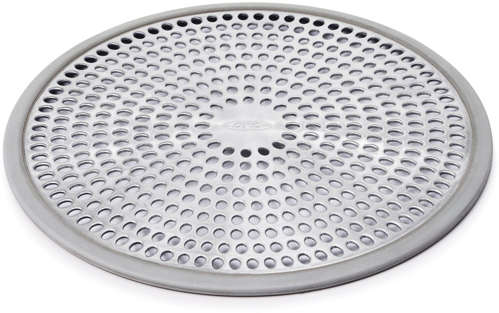 OXO Good Grips Abflusssieb EDELSTAHLSIEB FÜR DUSCHABFLÜSSE, Edelstahl, (1-St), für die Dusche