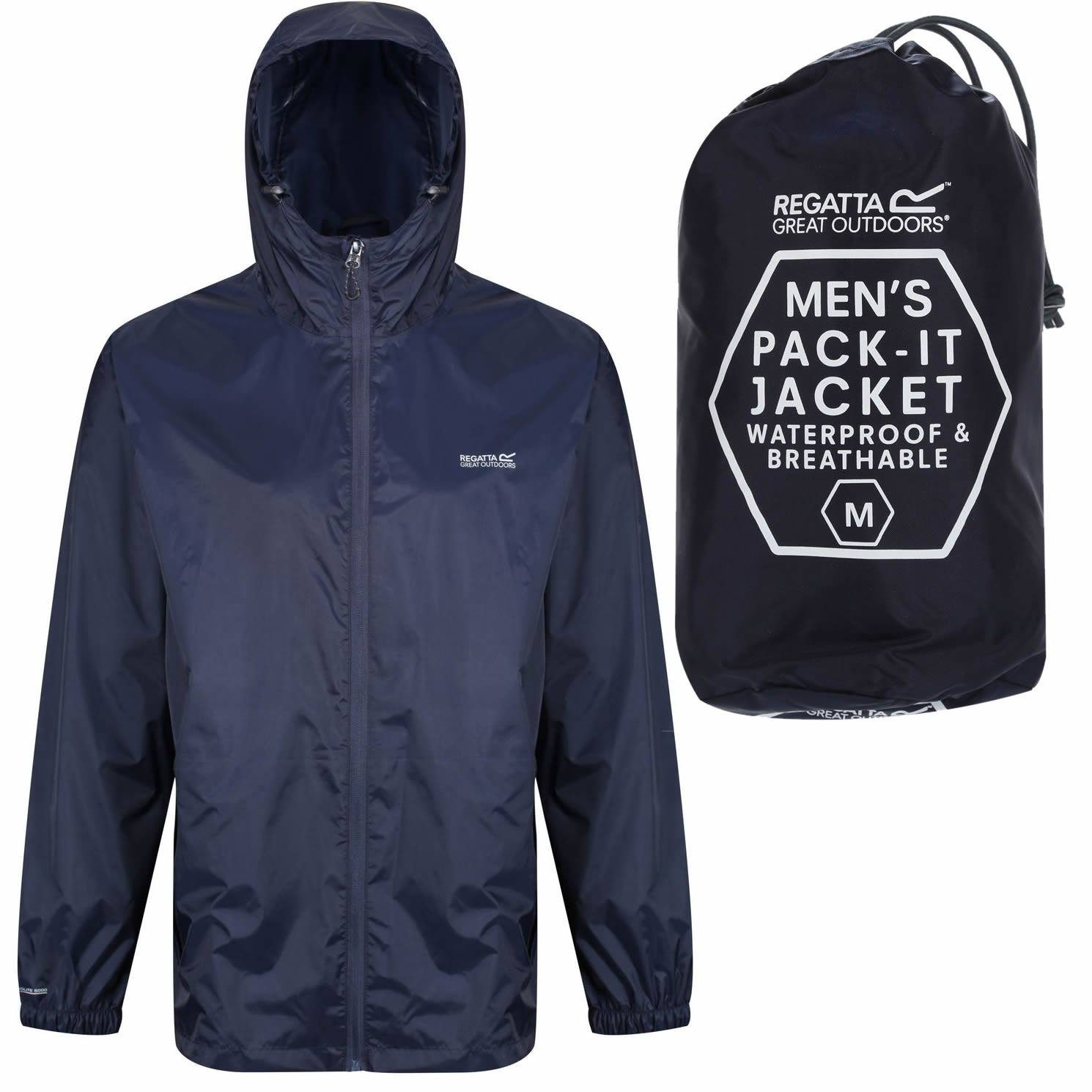 Fahrradjacke Regatta Pack It 2 Regenjacke für Herren