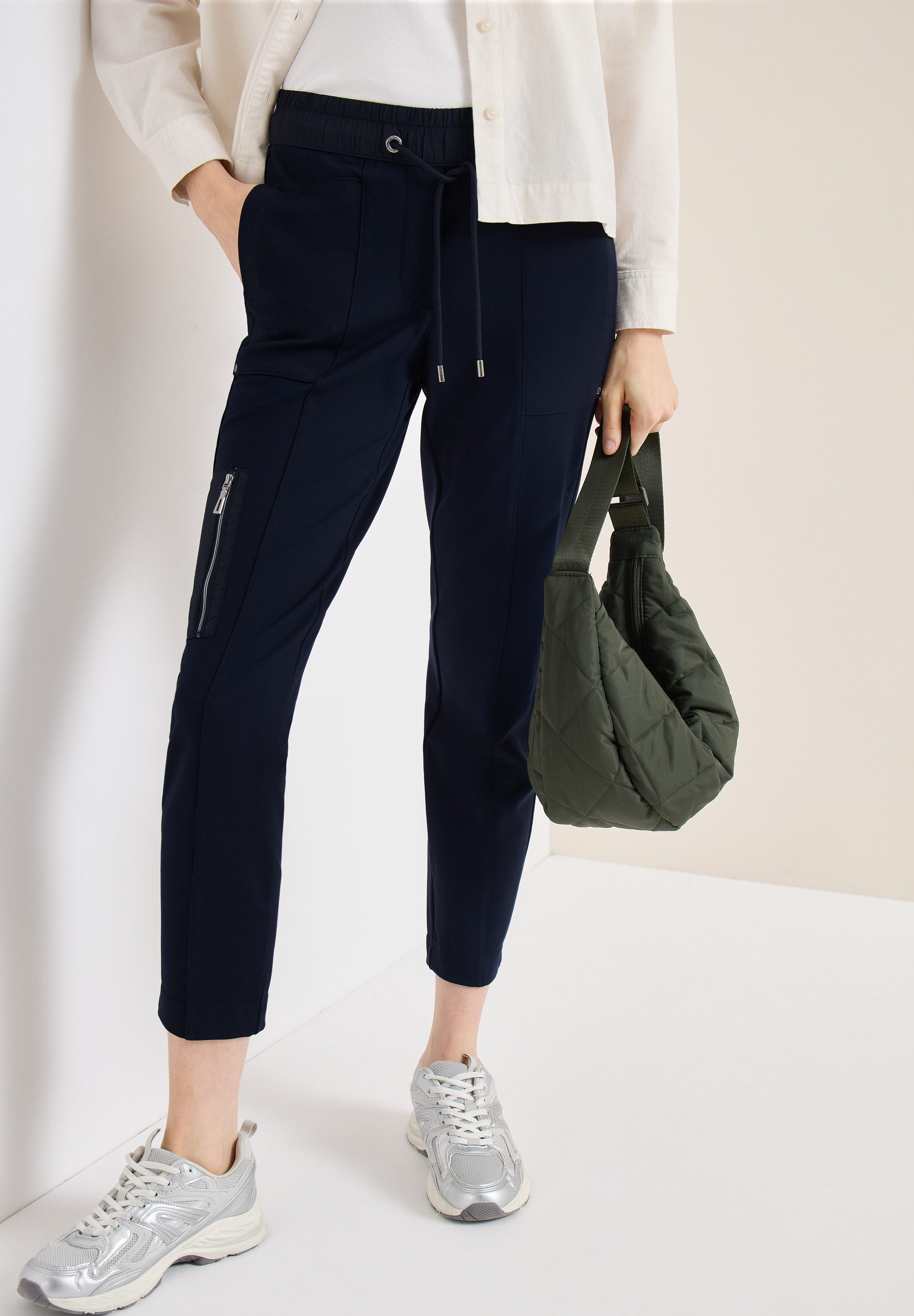 CECIL Stoffhose Middle Waist günstig online kaufen