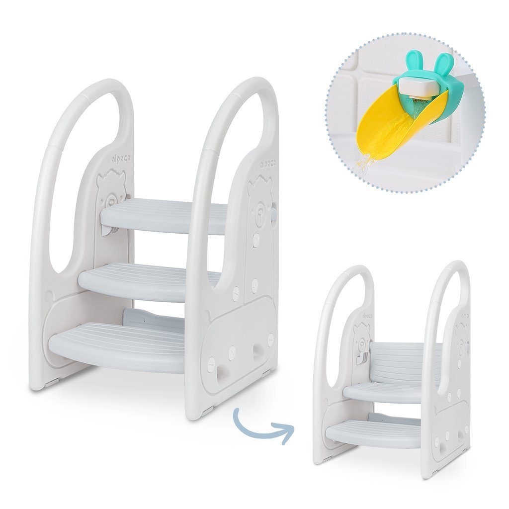 Onasti Tritthocker Tritthocker Dreistufiger Kinderhocker für günstig online kaufen