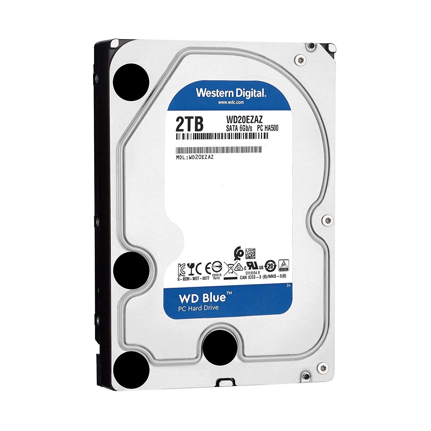 Western Digital Blue 2TB HDD WD20EZAZ 3,5 Zoll SATA3 5400RPM interne ...