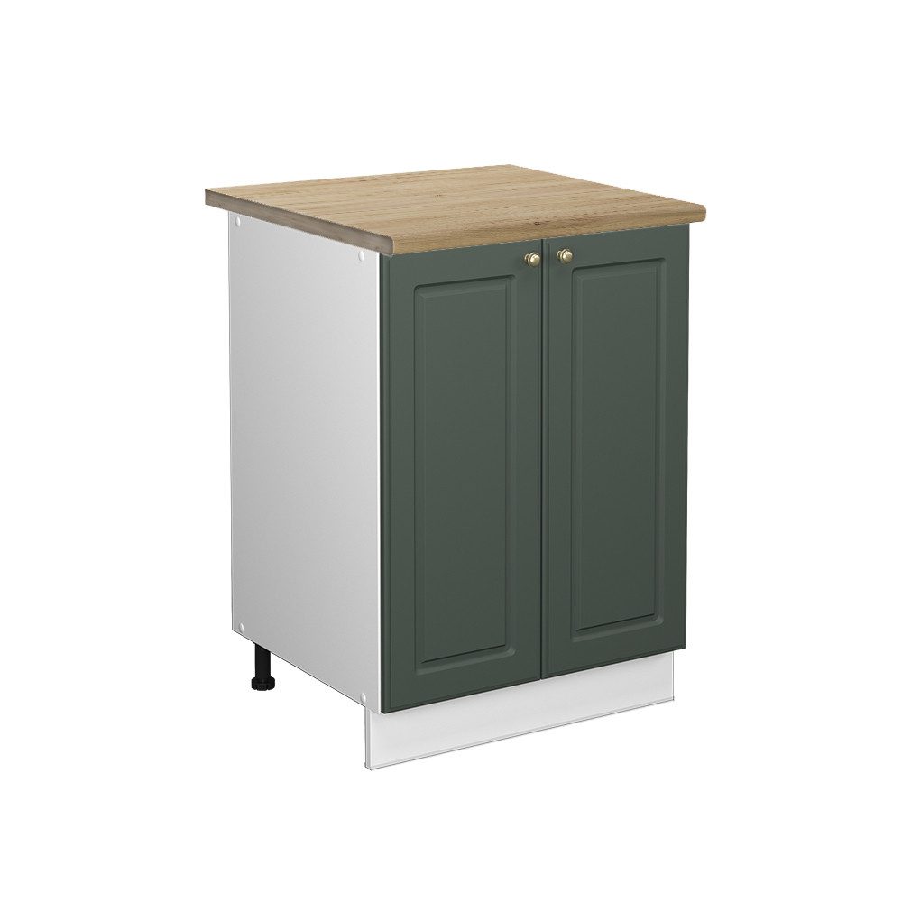 Vicco Unterschrank Fame-Line, Grün-Gold Landhaus/Weiß, 60 günstig online kaufen