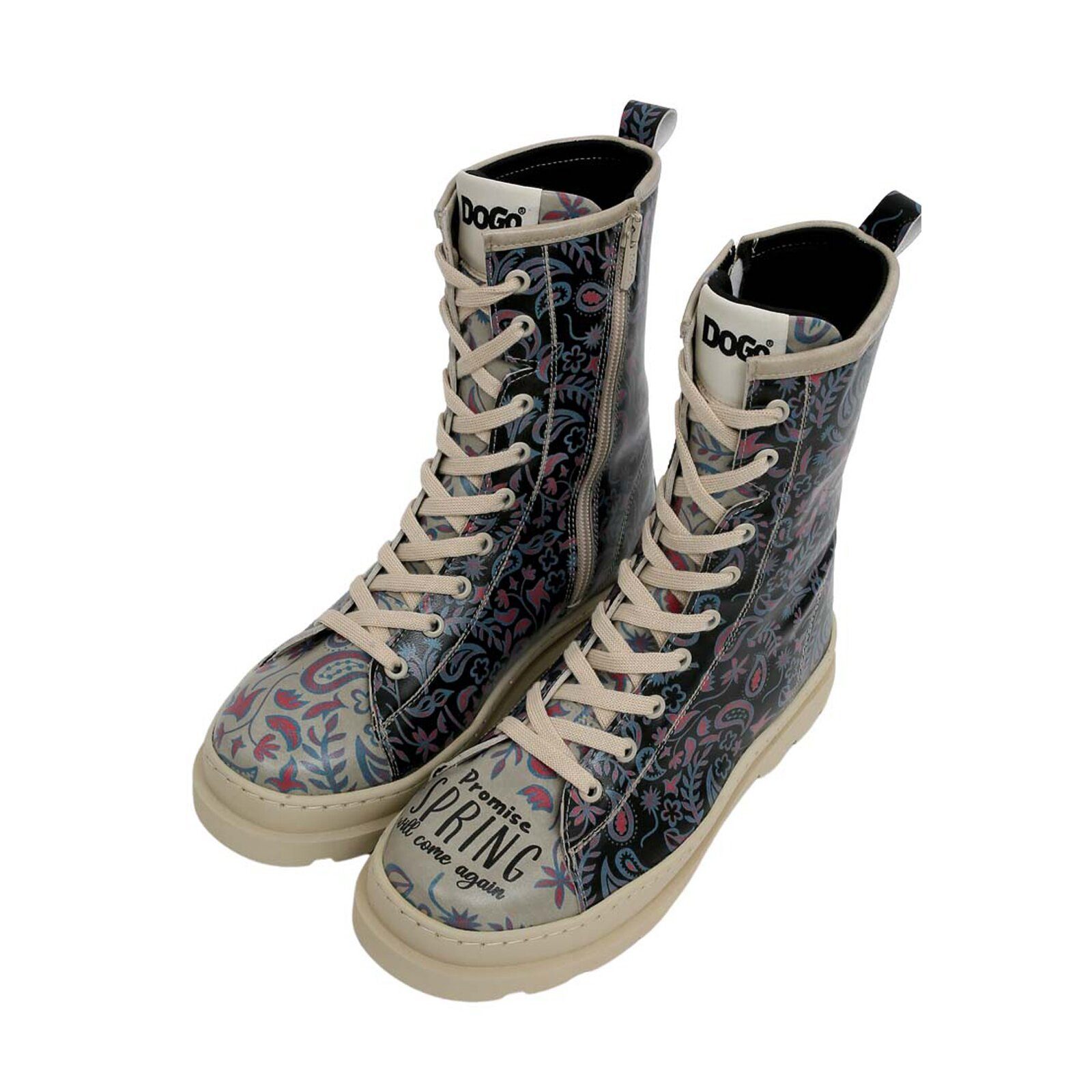 DOGO Gisele Schnürstiefel Boots You Decide Damen Stiefeletten, Gisele Stiefelette Handgefertigt