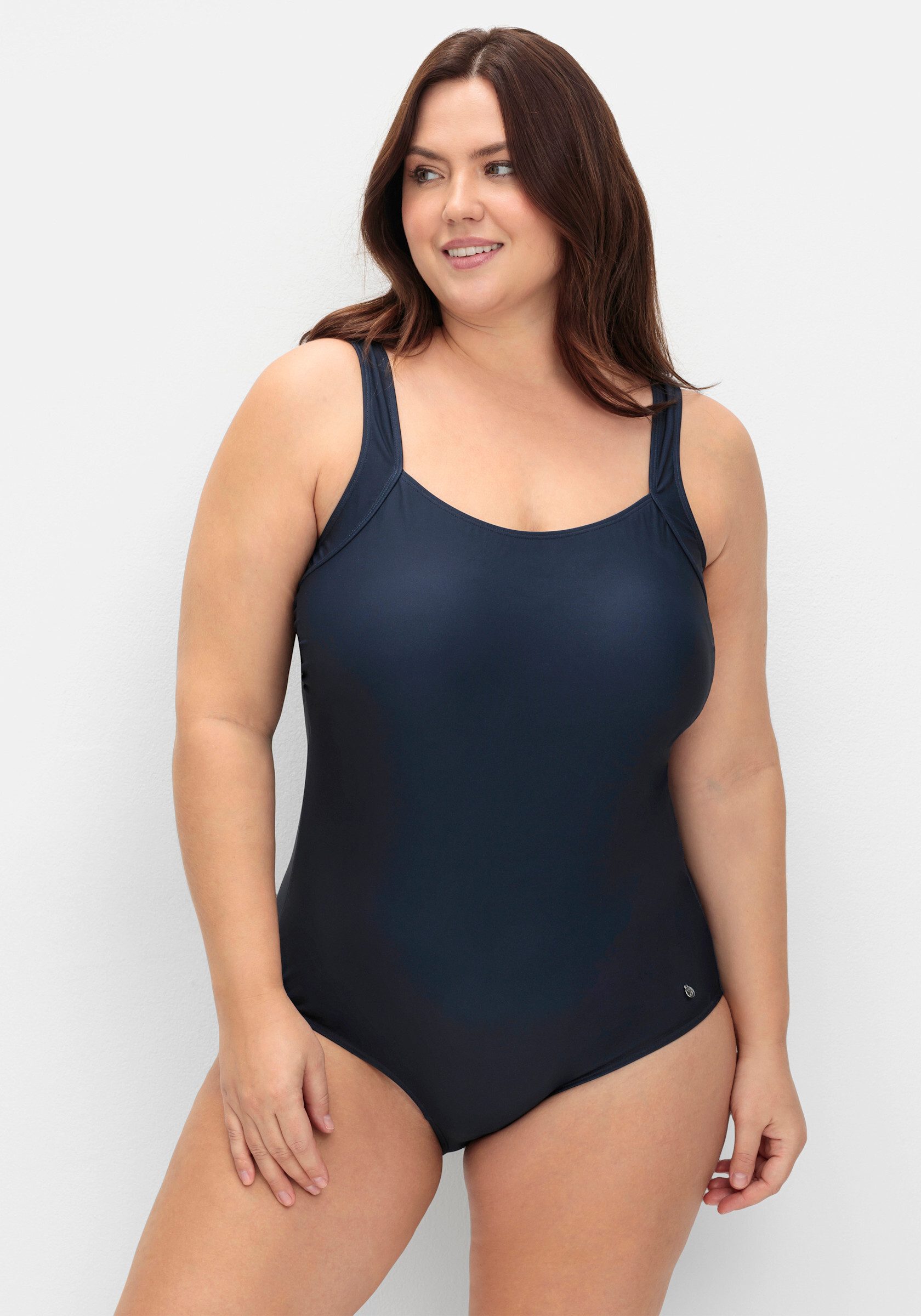 Sheego Badeanzug Badeanzug . (1-St) günstig online kaufen