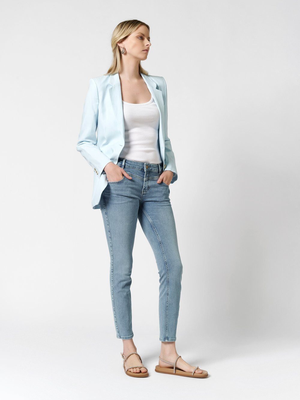 ROSNER 5-Pocket-Jeans Antonia_045 (1-tlg) mit Hüftsattel vorne und hinten günstig online kaufen