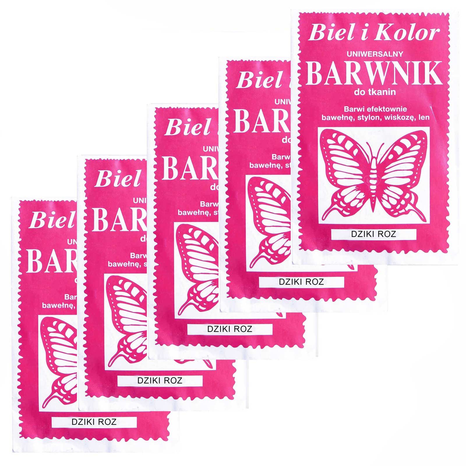 maDDma Kreativset 5 x 10g Batikfarbe Textilfarbe Stofffarbe färben, bitte Farbmix wählen, pink