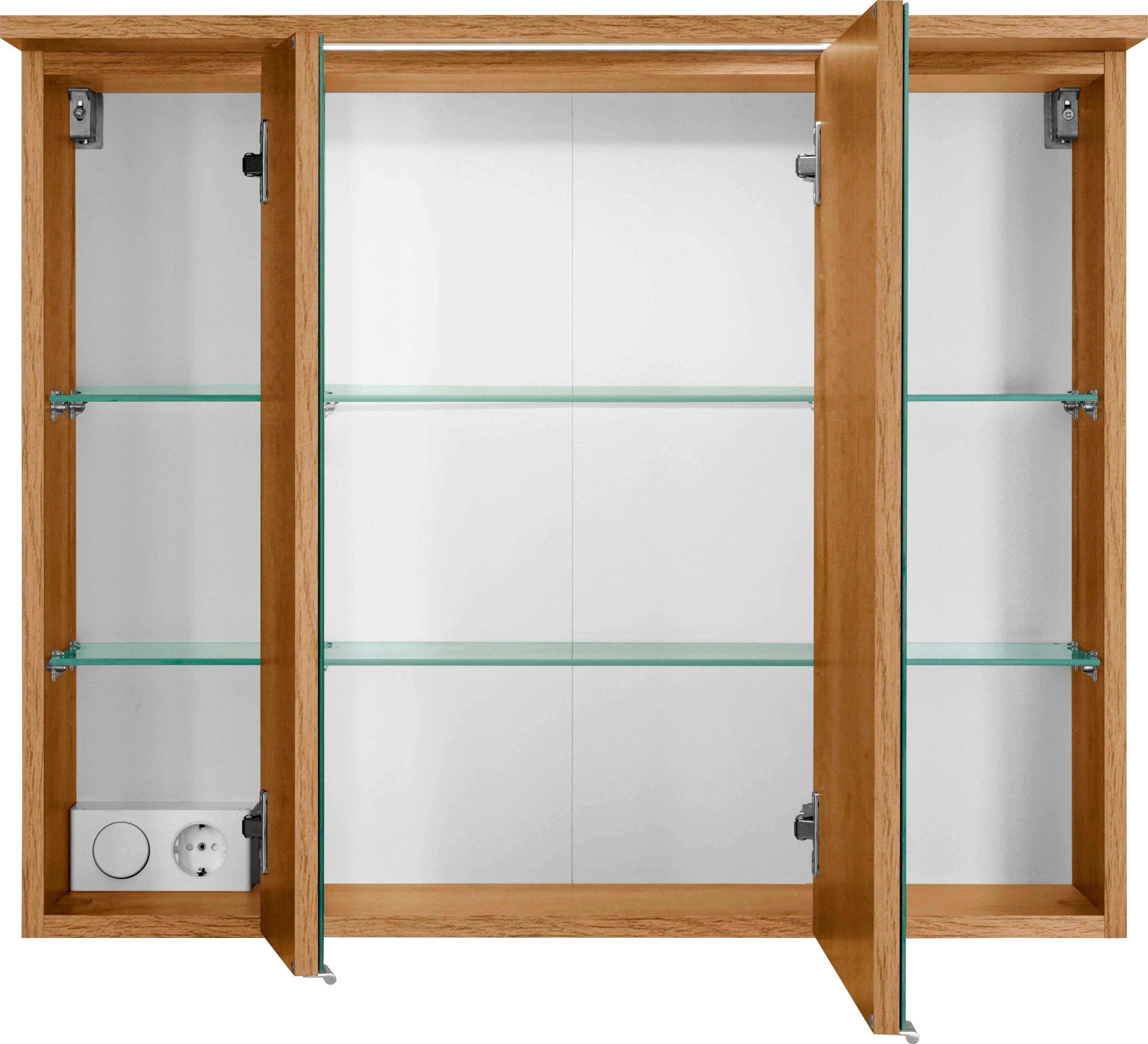 welltime Spiegelschrank Lucca mit LED Beleuchtung