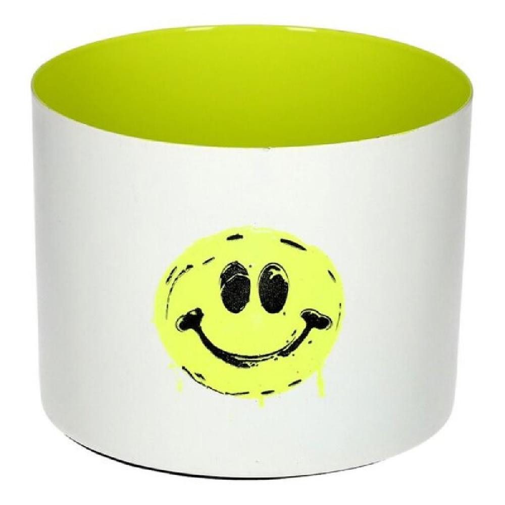 Giftcompany Kerzenhalter Windlicht Goa Smiley Weiß günstig online kaufen