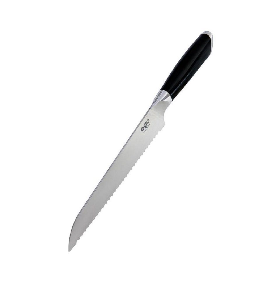 Messerstahl Sandvik12C27 ES20BK, wilfa lange aus hochwertigem Brotmesser Klinge, EGO Sandvik, 20cm