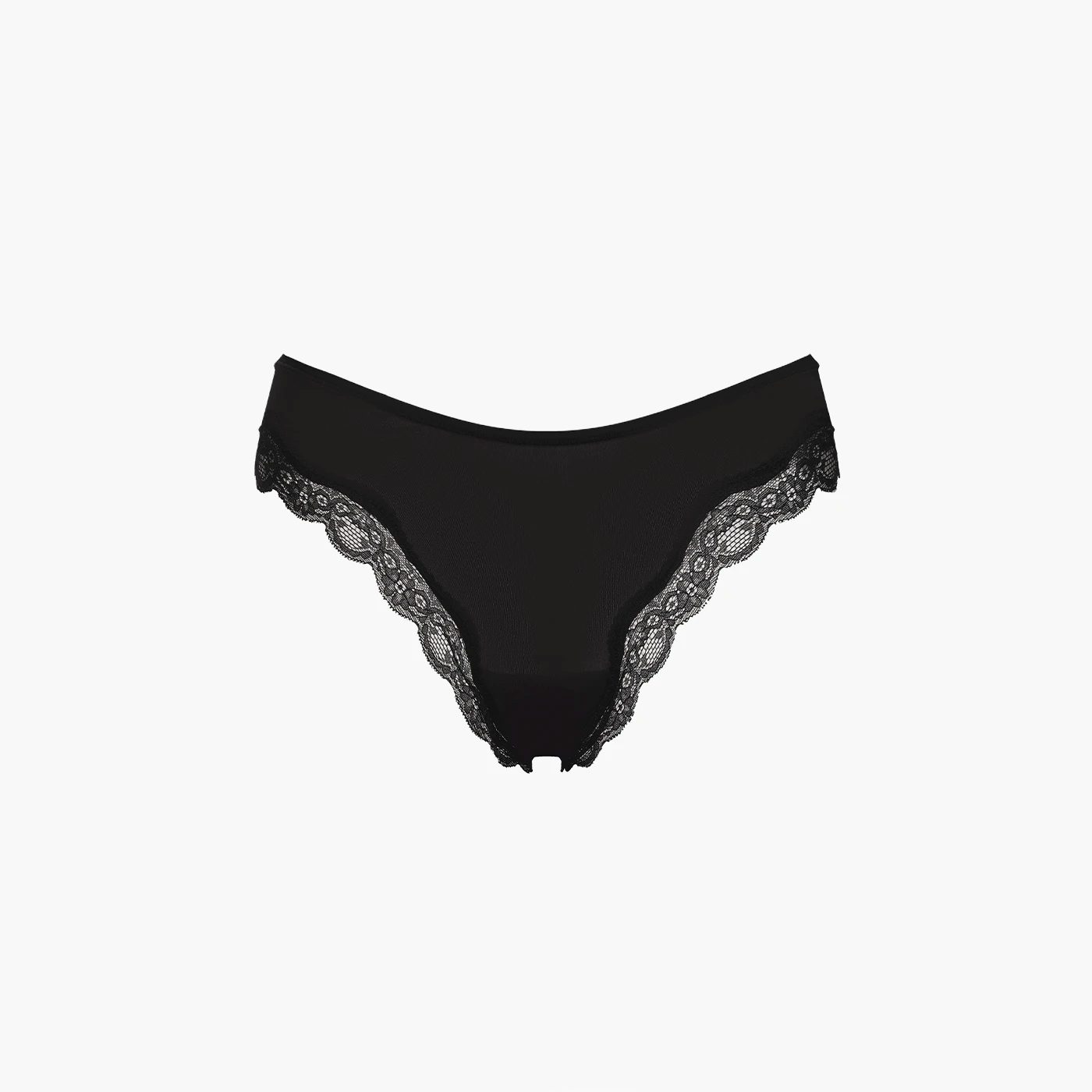 cfab (creamy fabrics) Tanga Lace Tanga-Schwarz-2XL