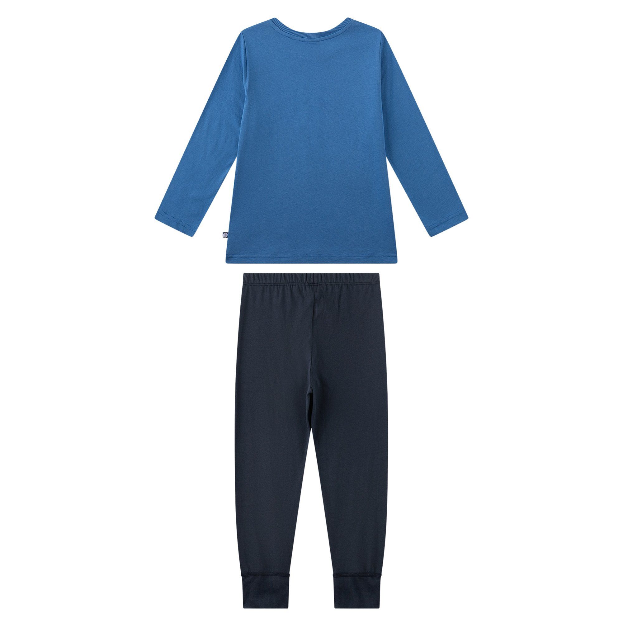 Sanetta Pyjama Jungen Pyjama Baumwolle Schlafanzug Polizei lang (2 tlg)