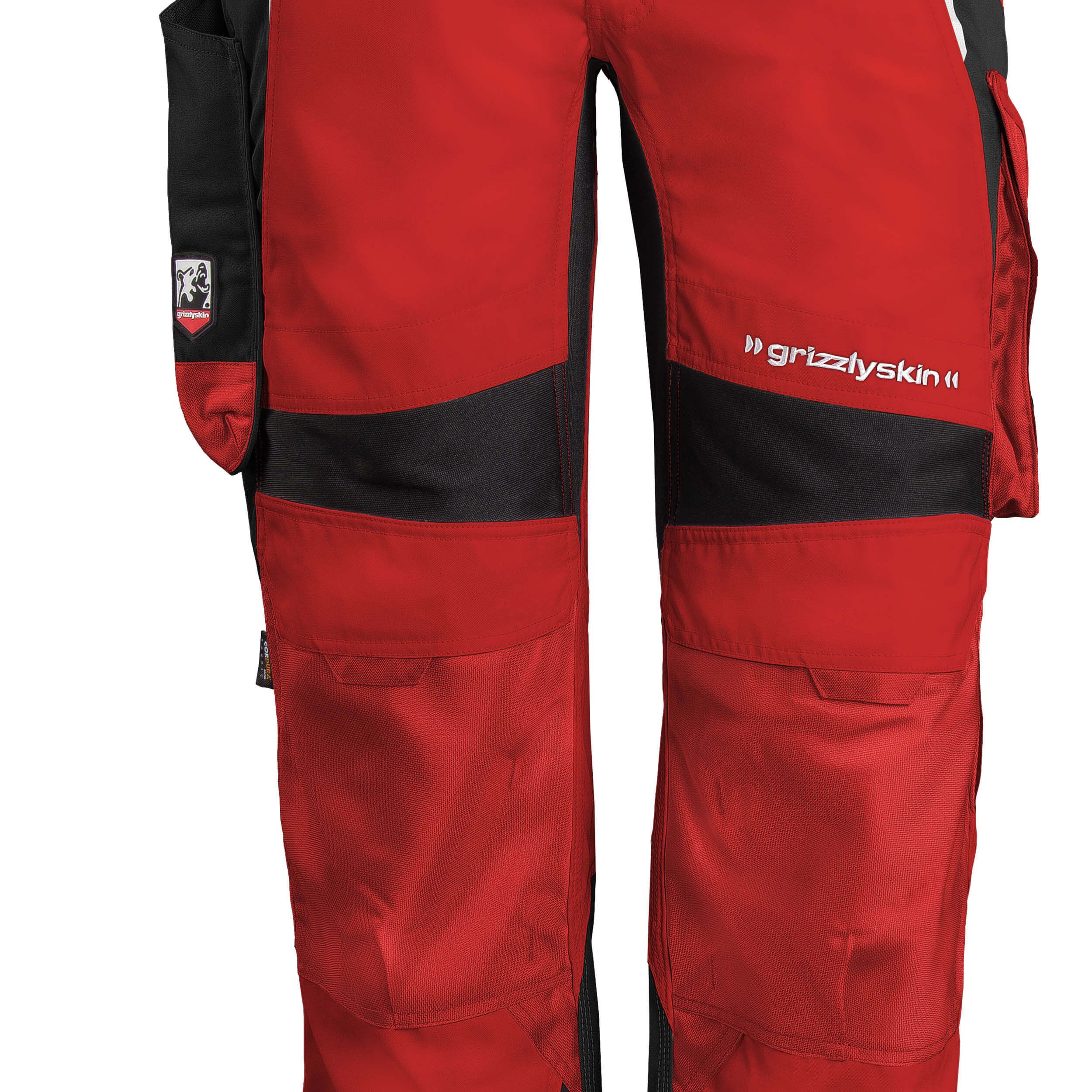 Qualitex Workwear Arbeitsbundhose IRON Arbeitshose Herren - Cargohose, Outdoorhose - Hose für Herren (1-tlg) Cordura, Stretch, viele Taschen, atmungsaktiv. Premium Qualität.