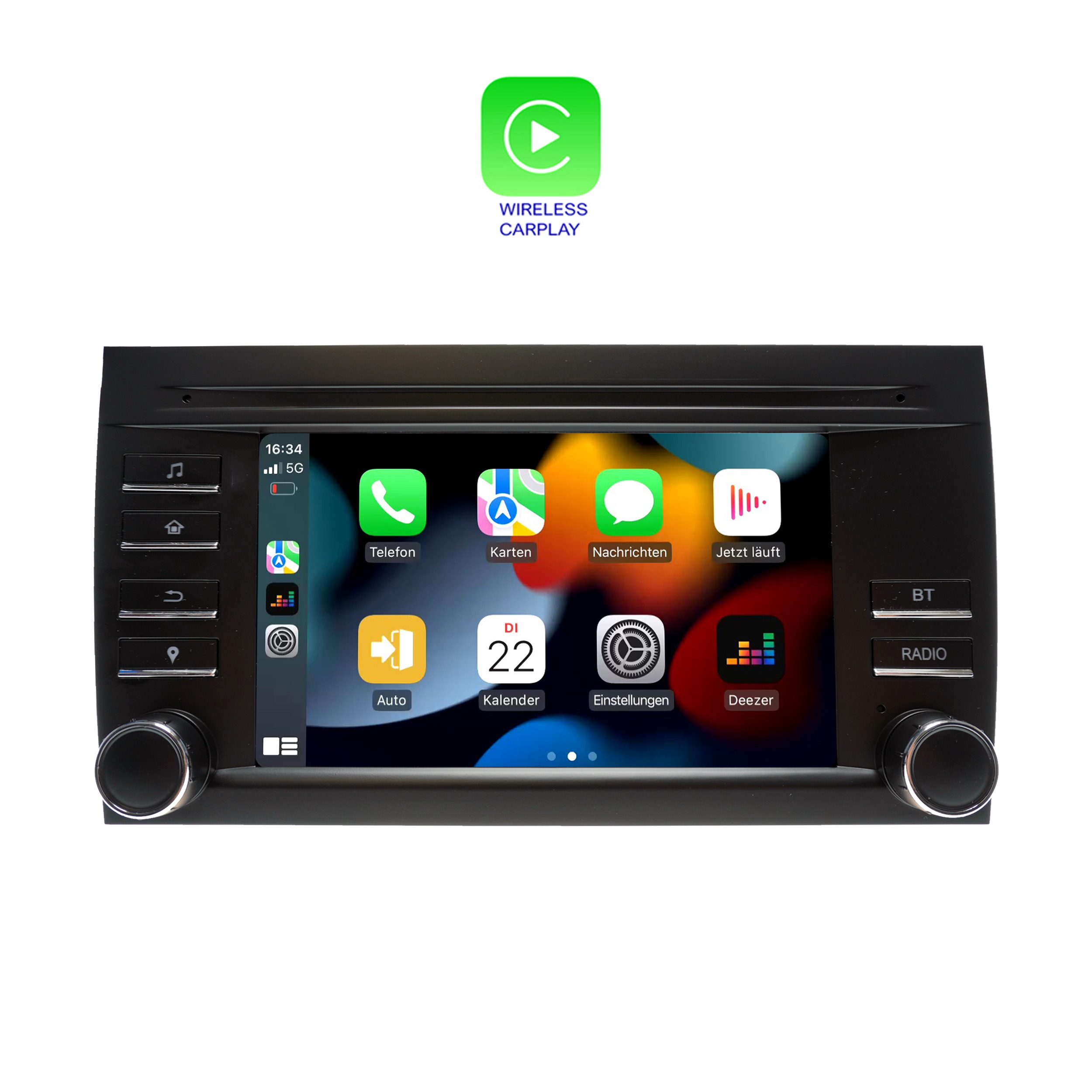 Für Porsche Cayenne 9PA BOSE 7" Touch Android Autoradio GPS CarPlay Einbau-Navigationsgerät