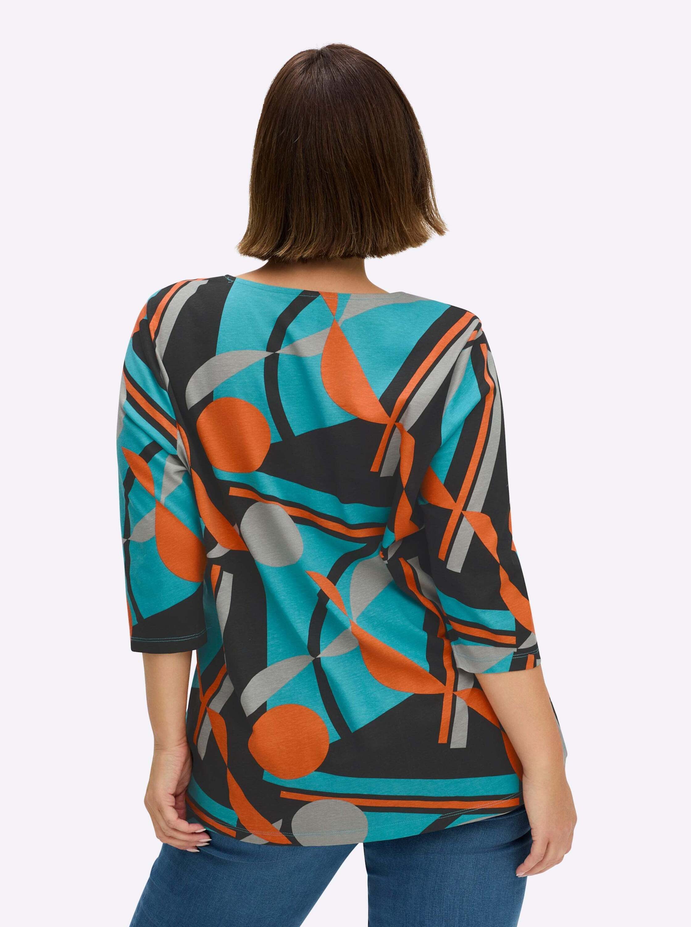 Sieh an! T-Shirt Longshirt 3/4-Arm günstig online kaufen