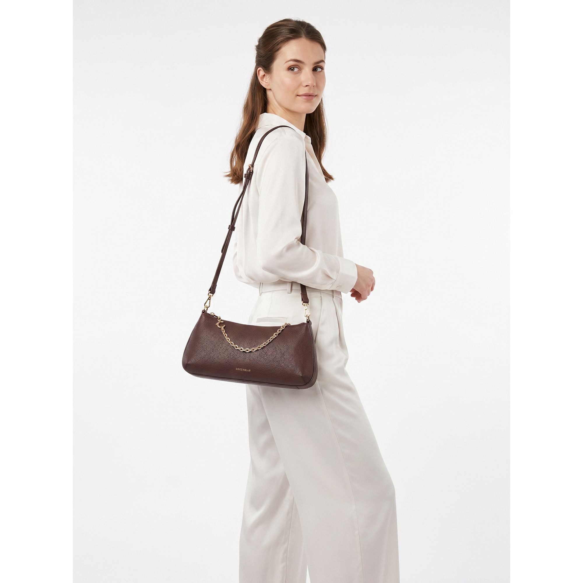 COCCINELLE Schultertasche C-Me, Leder
