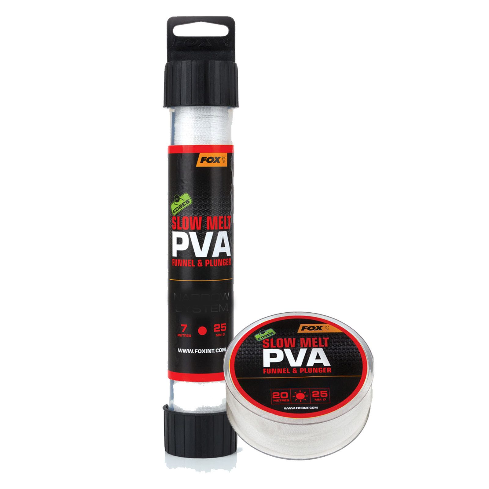 FOX International Fisch-Futterspender, Fox Edges Slow Melt PVA Mesh System 35mm Wide 7m Futterzubehör
