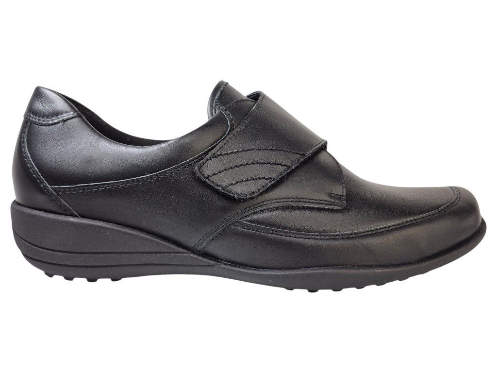 Waldläufer Katja-Soft schwarz Slipper