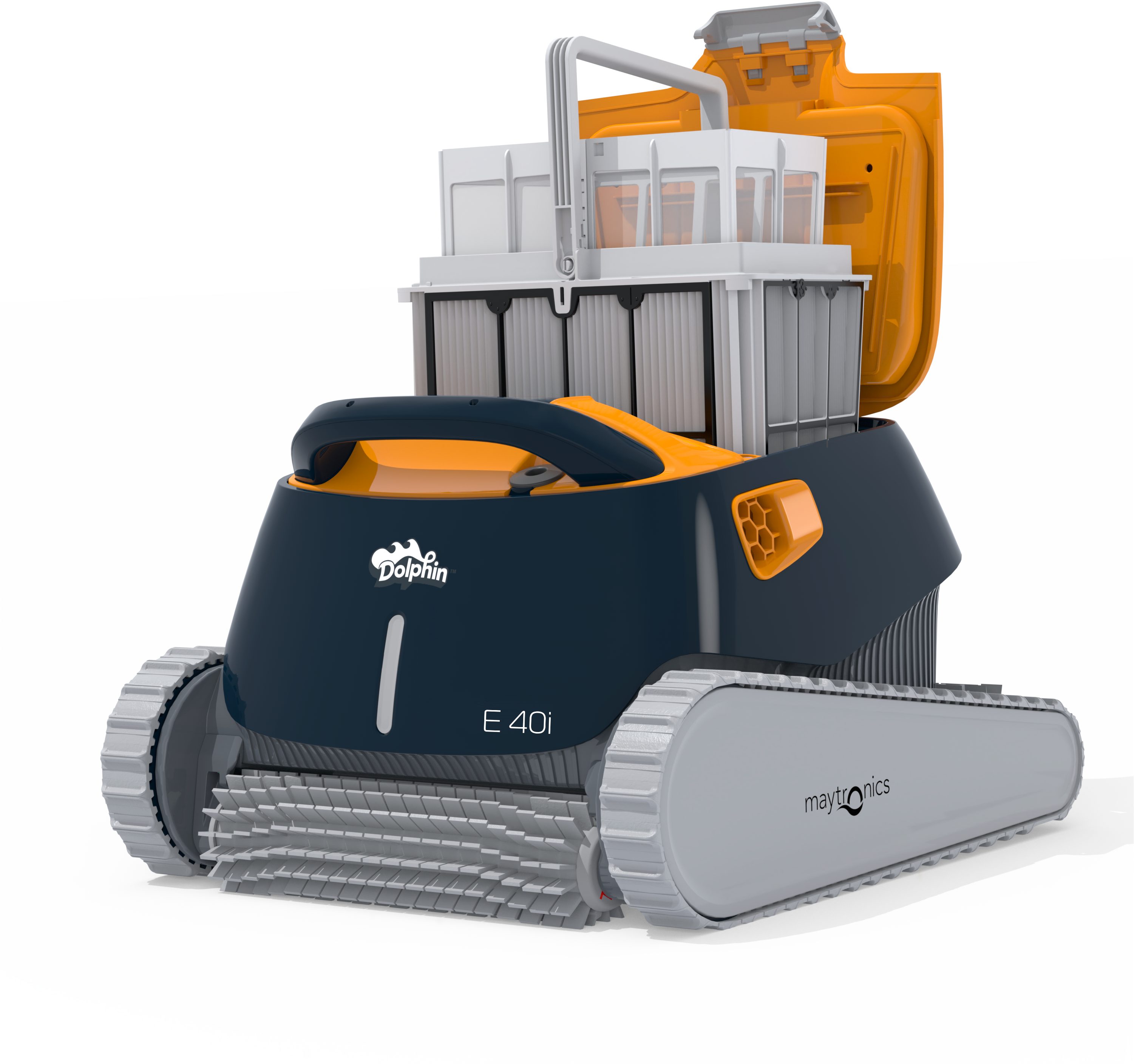 maytronics Poolroboter Dolphin E40i, (Set), für Boden-/ Wand-/ Wasserlinienreinigung
