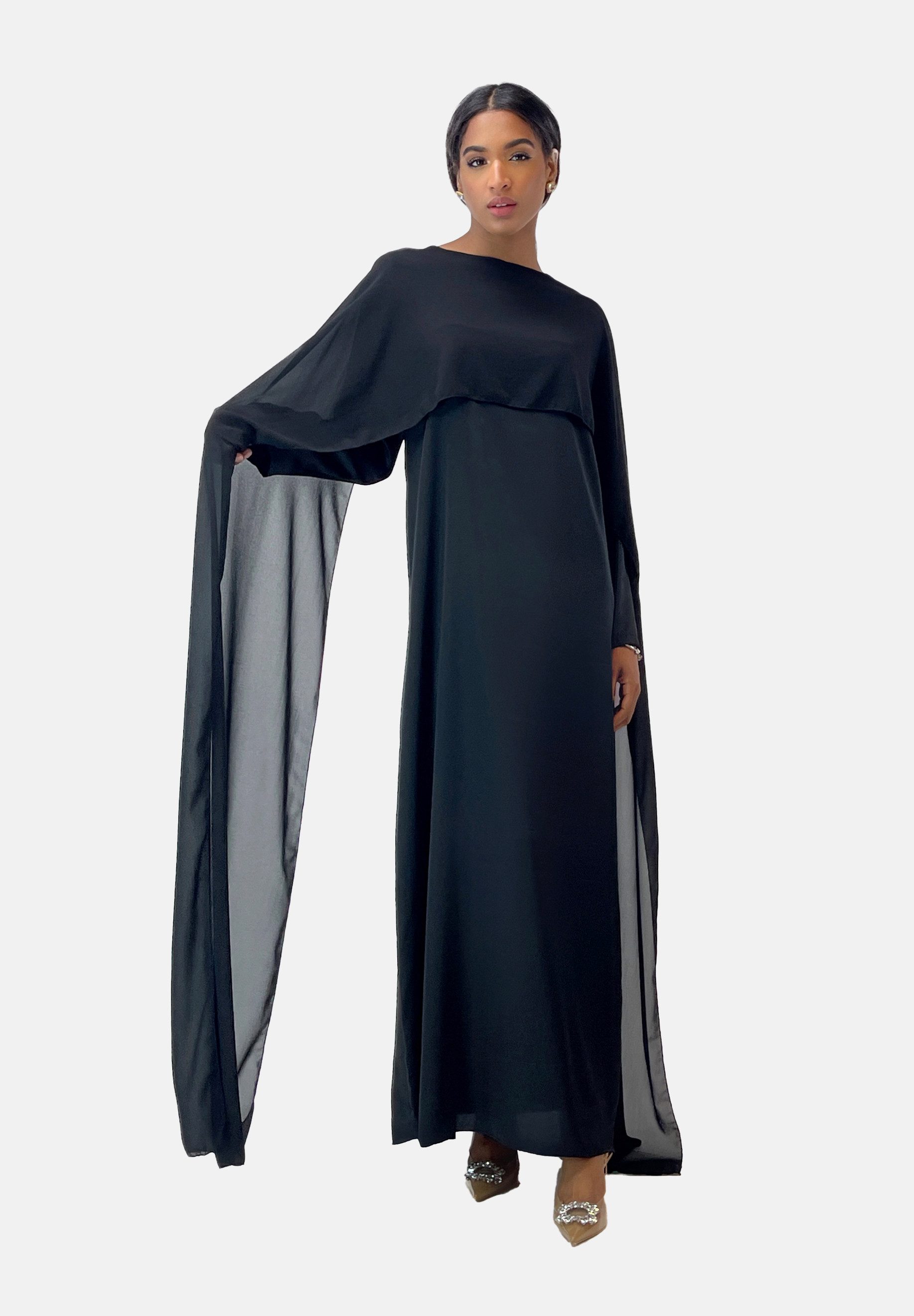 Elara Maxikleid Elara Damen Abaya (1-tlg)