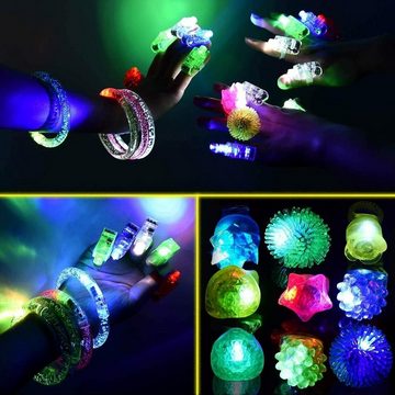 Welikera Partyanzug Party-Set, Brille, 80-teiliges LED-Leuchtspielzeug