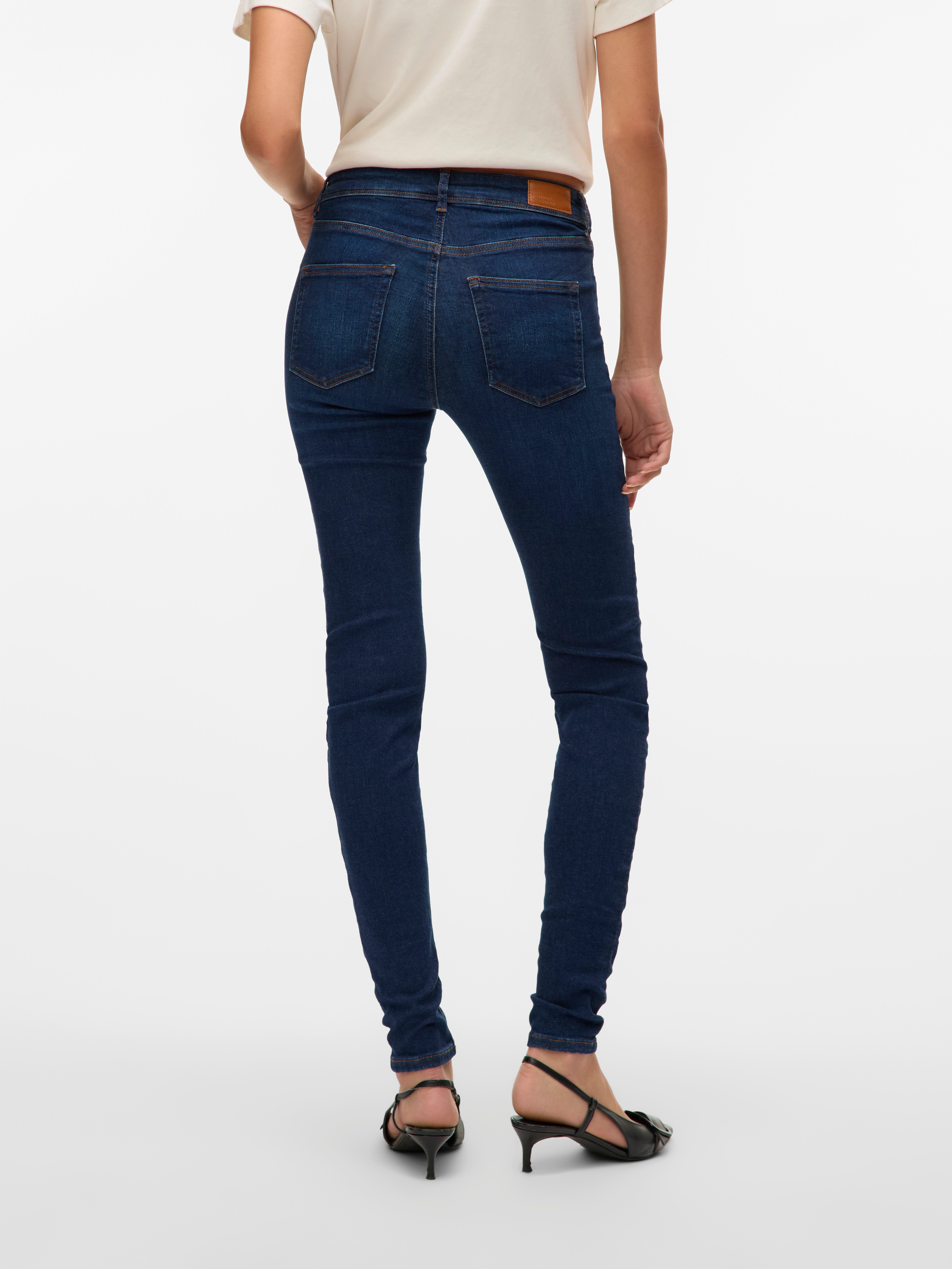 Vero Moda Skinny-fit-Jeans VMLUX MR SLIM JEANS