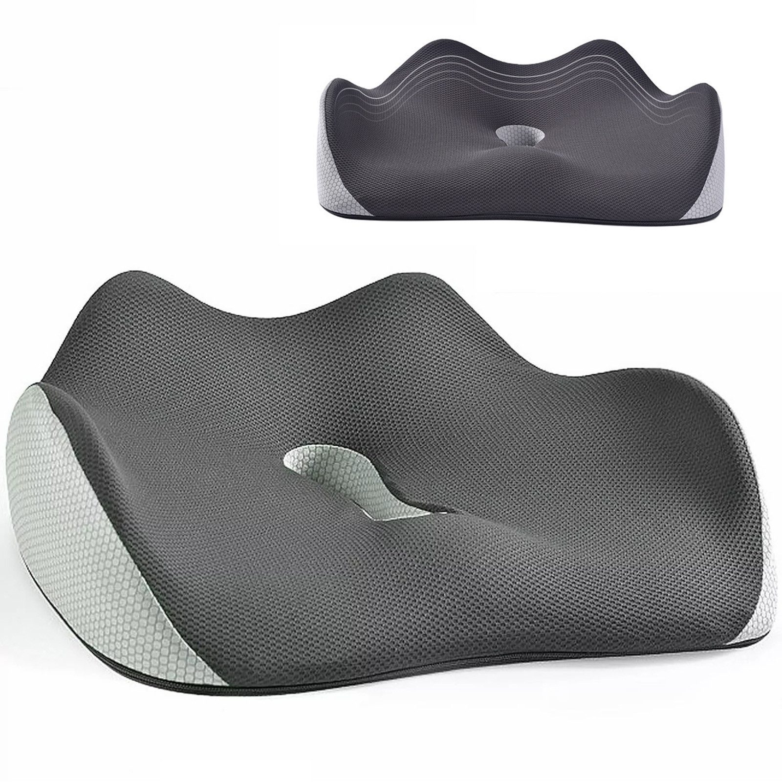 REDOM Sitzkissen 3D orthopädisches Steißbeinkissen mit Memory-Schaum, Linde günstig online kaufen