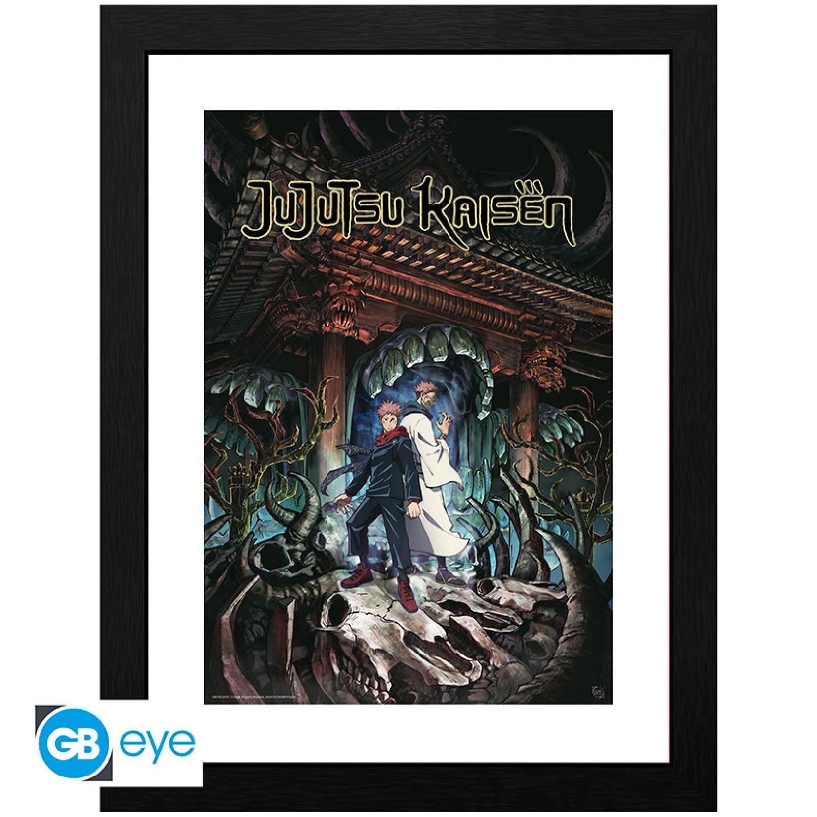 ABYstyle Poster JUJUTSU KAISEN - Framed print Itadori & Sukuna
