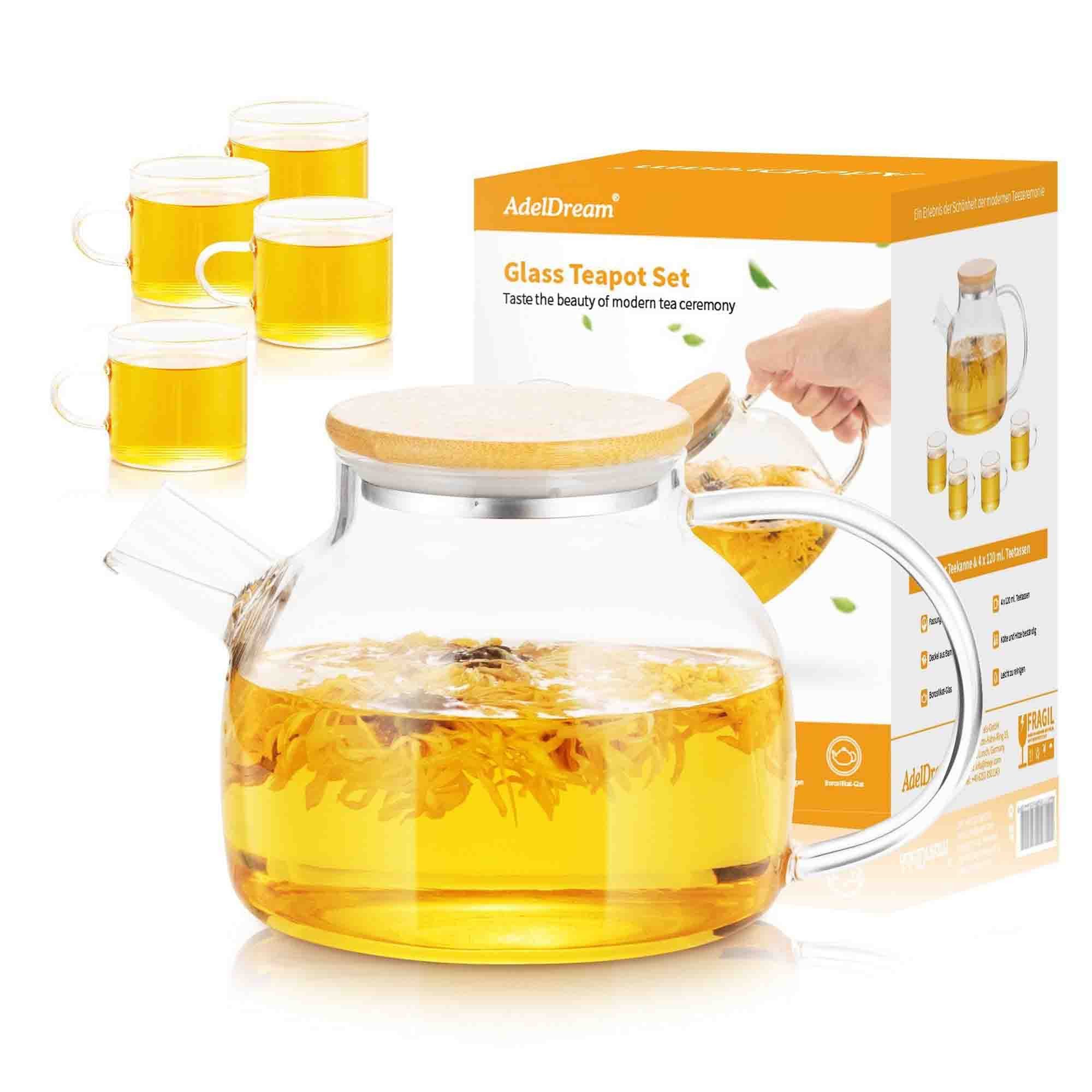 AdelDream Teekanne Hochwertiges Teekanne Kit