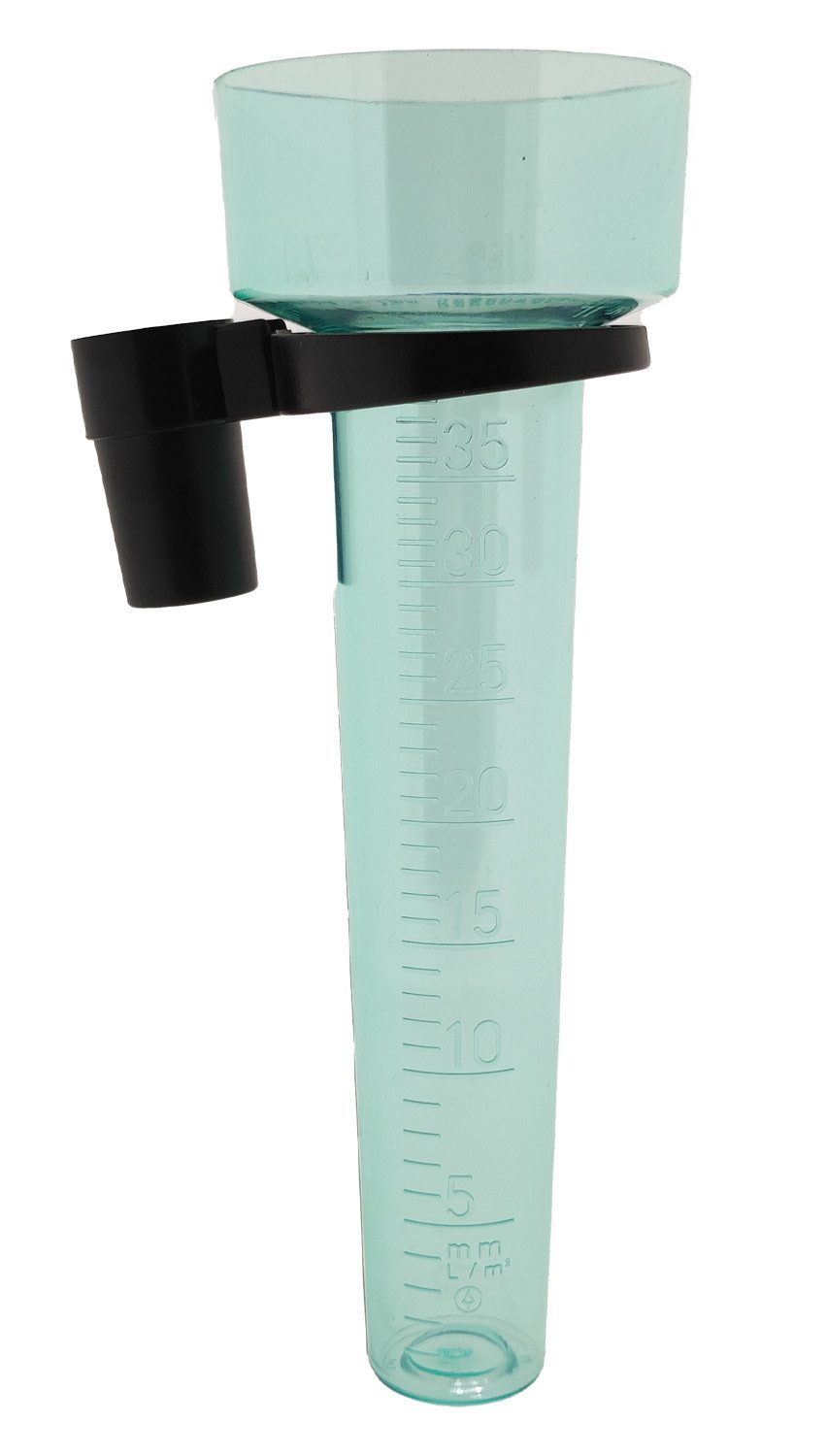 Kerbl Regenmesser mit Skala Regenmesser (Halterung, Regenmesser, Niederschlagsmessung Garten)