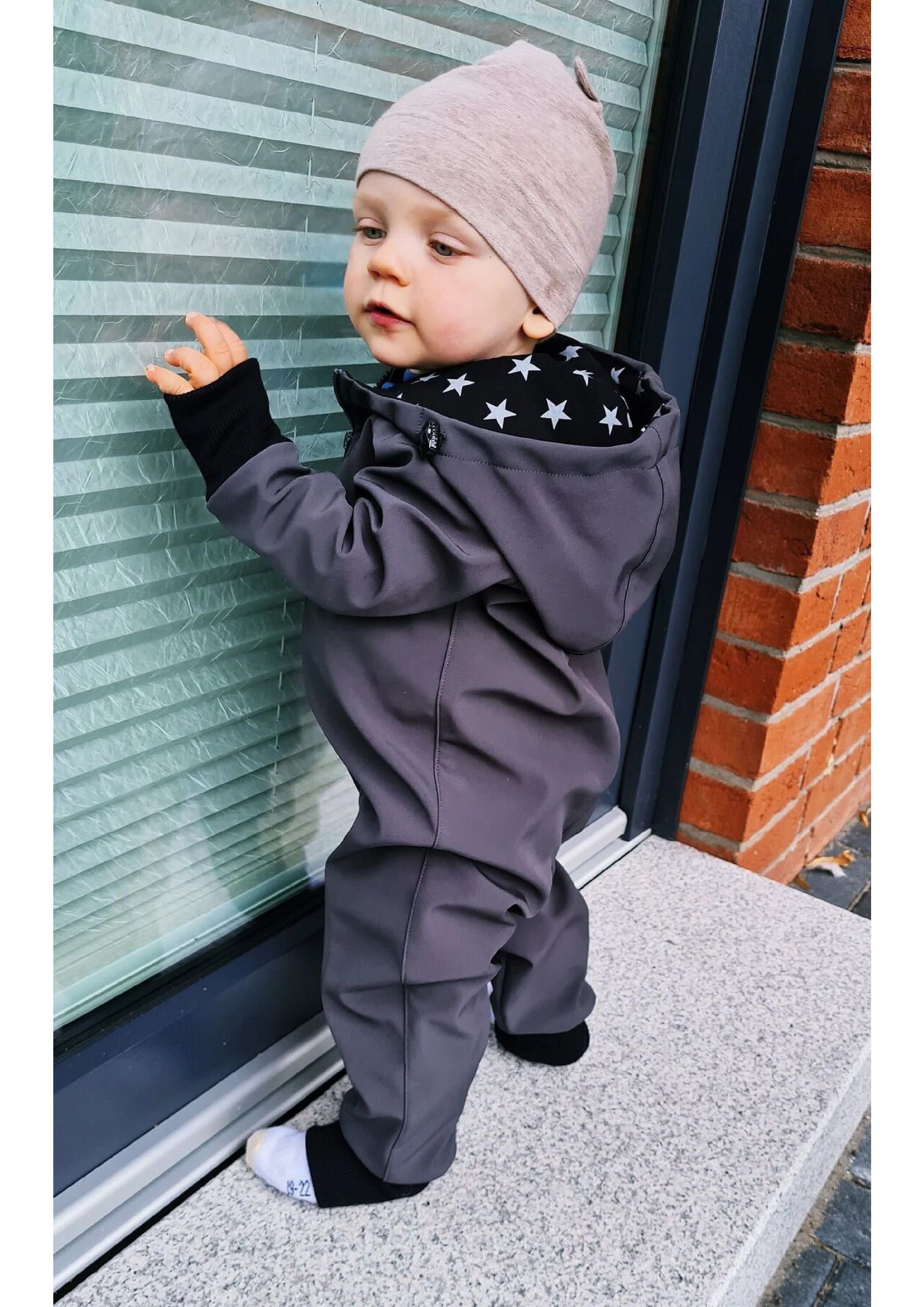 Divita-Mode Softshelloverall »Softshell Anzug Overall Kinder Baby Einteiler  mit« (1-tlg) online kaufen | OTTO