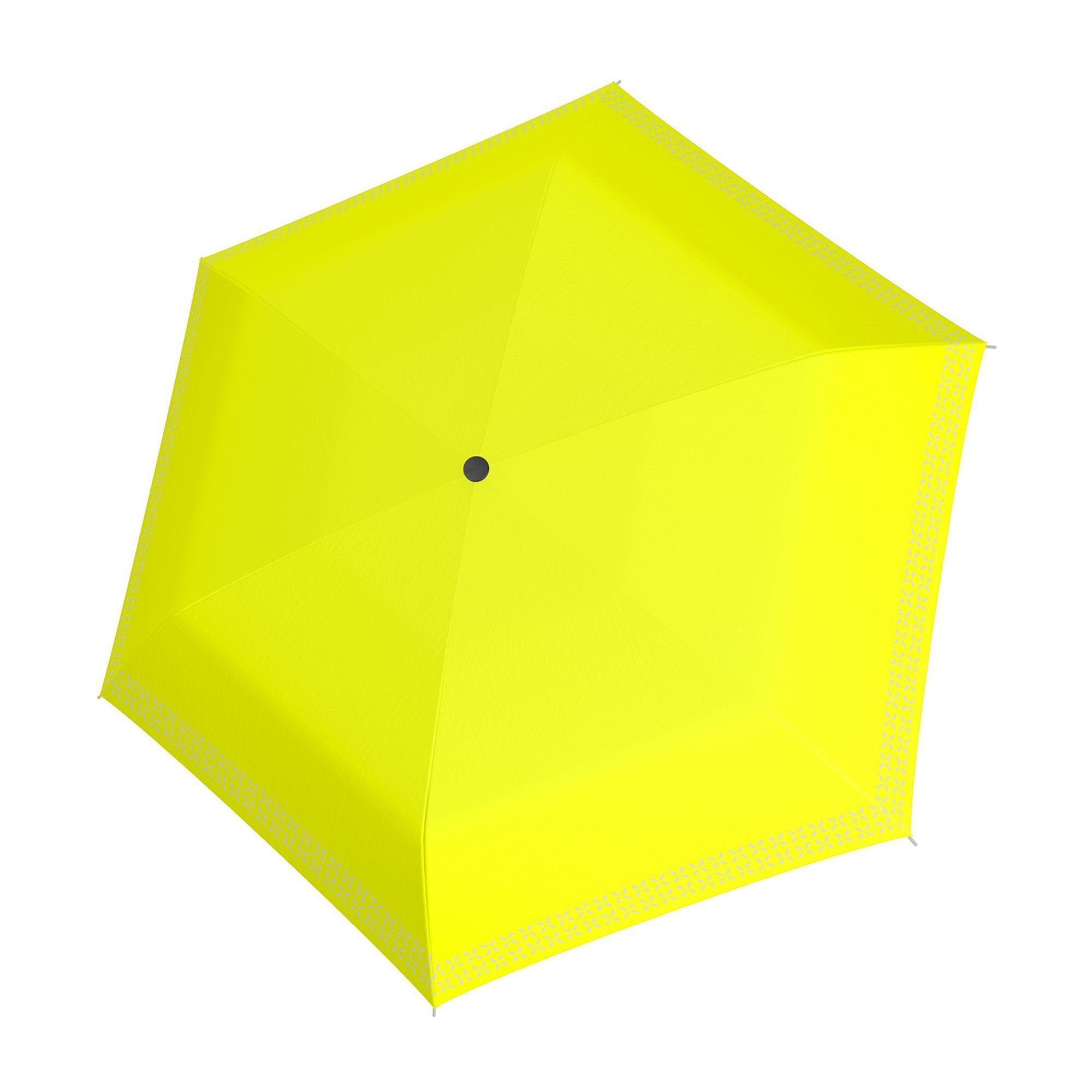 doppler® Taschenregenschirm Fiber neon yellow