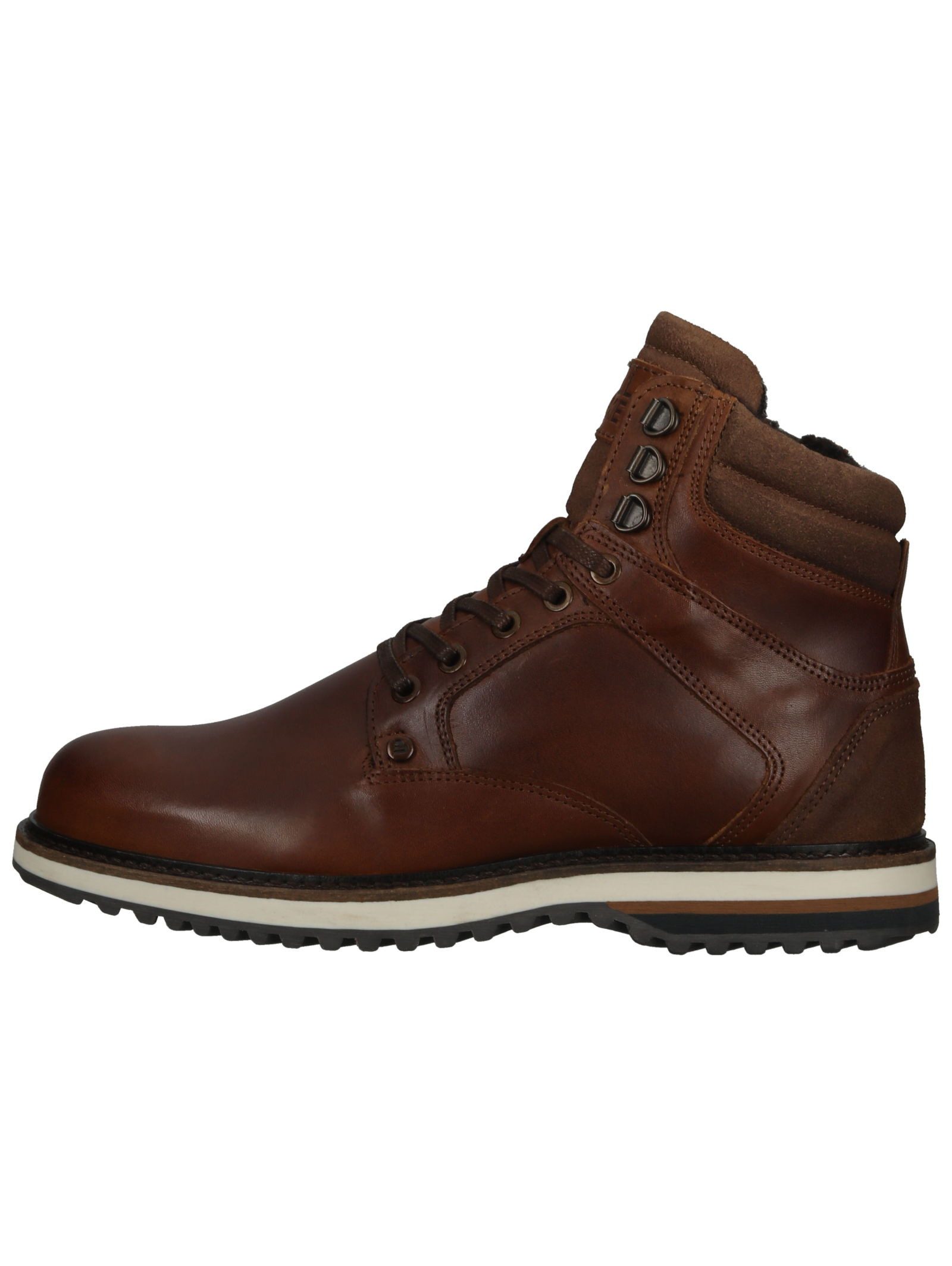 Bullboxer Bullboxer Stiefelette Leder/Textil Schnürstiefelette günstig online kaufen