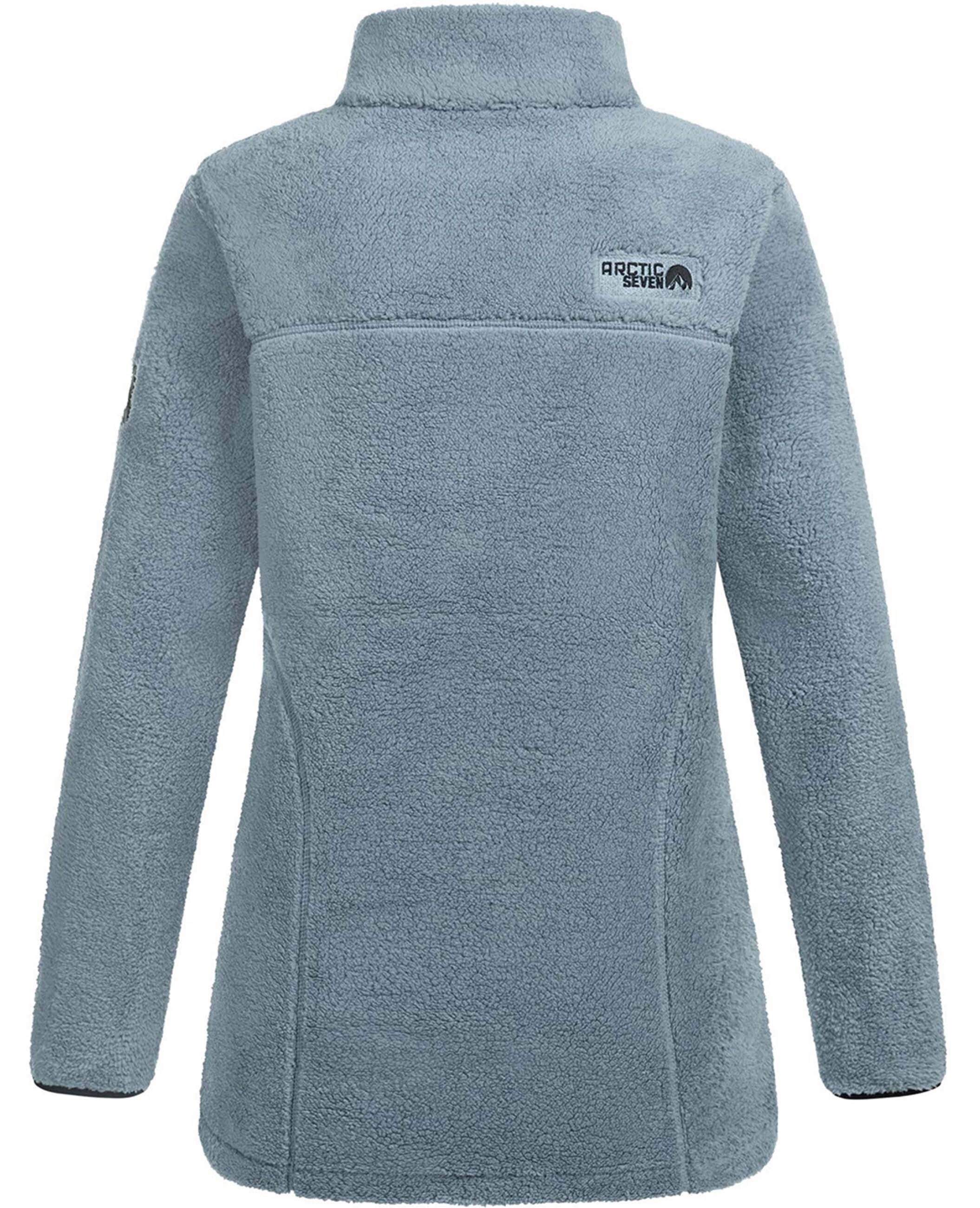 Arctic Seven Fleecejacke ASDiania Sherpa Übergangsjacke – Bild 5 von 5