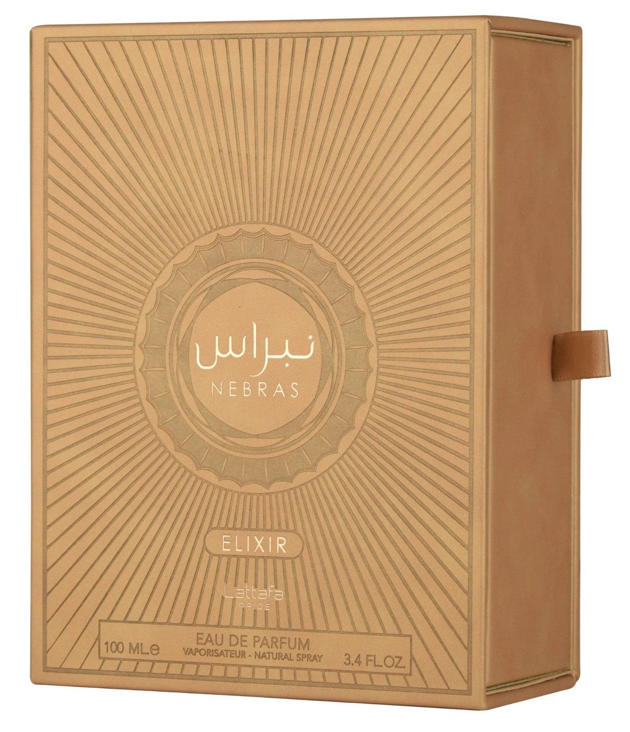 Lattafa Eau de Parfum Nebras Elixir, Unisexduft, 100 ml, Lattafa New Launch, Sehr gute Haltbarkeit