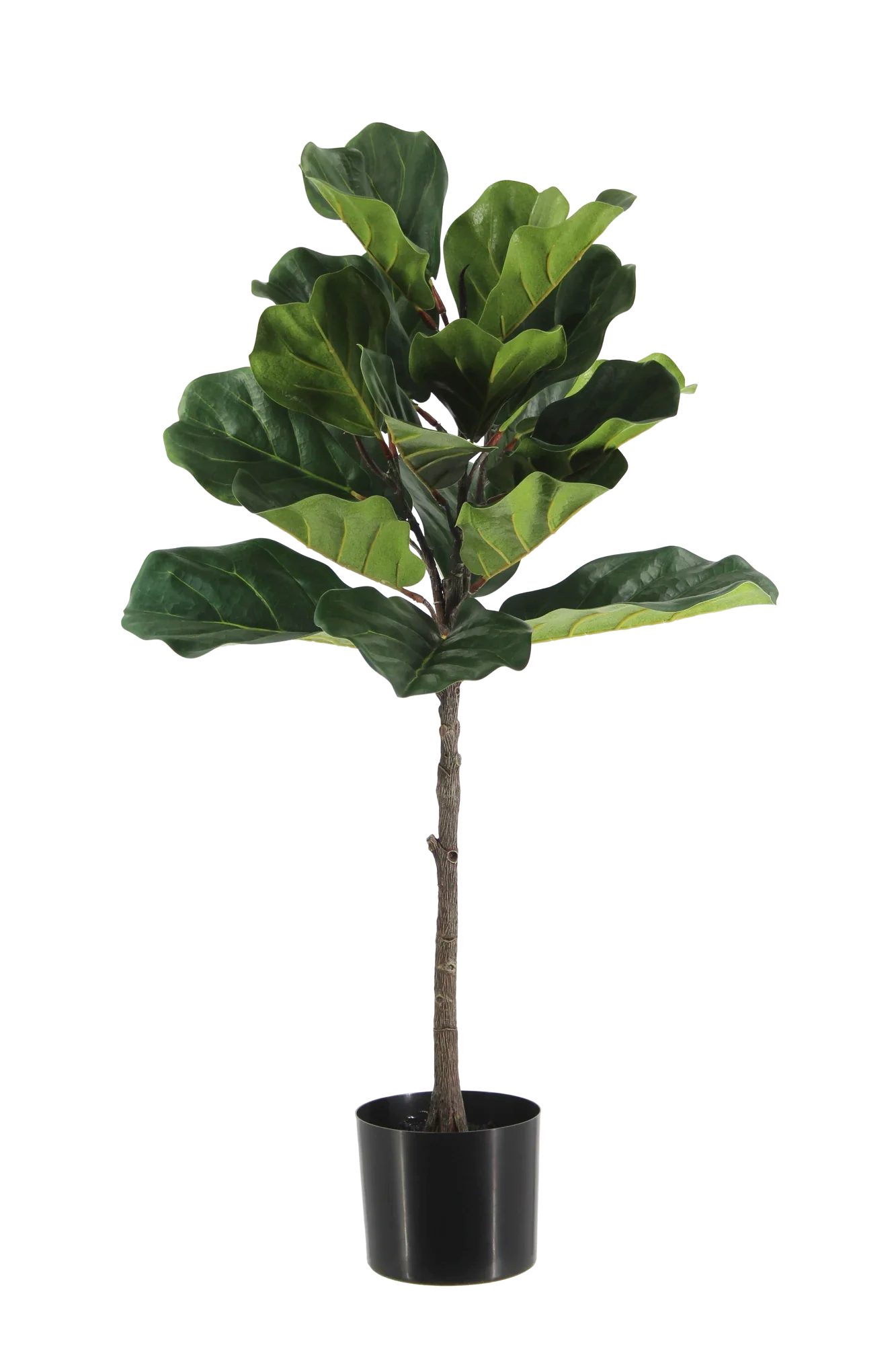 Kunstbaum Künstlicher Ficus Lyrata - Niran, 90 cm, aplanta