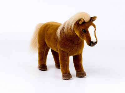 Kösen Kuscheltier Pferd Haflinger stehend 35 cm braun Stoffpferd
