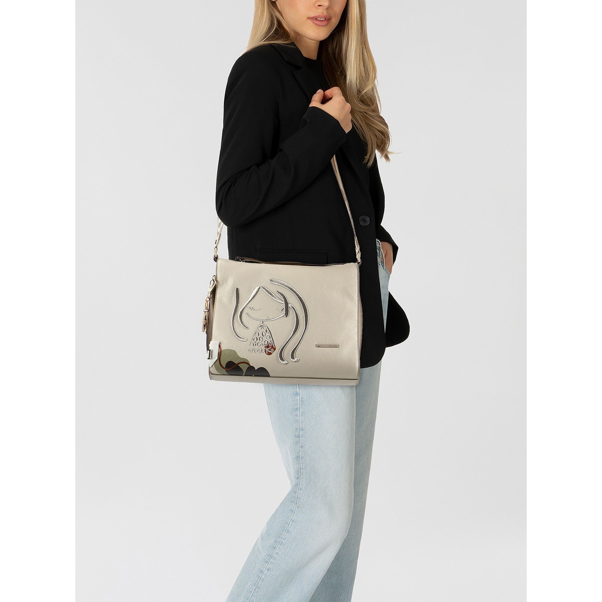 Anekke Henkeltasche Gaia, Polyurethan günstig online kaufen