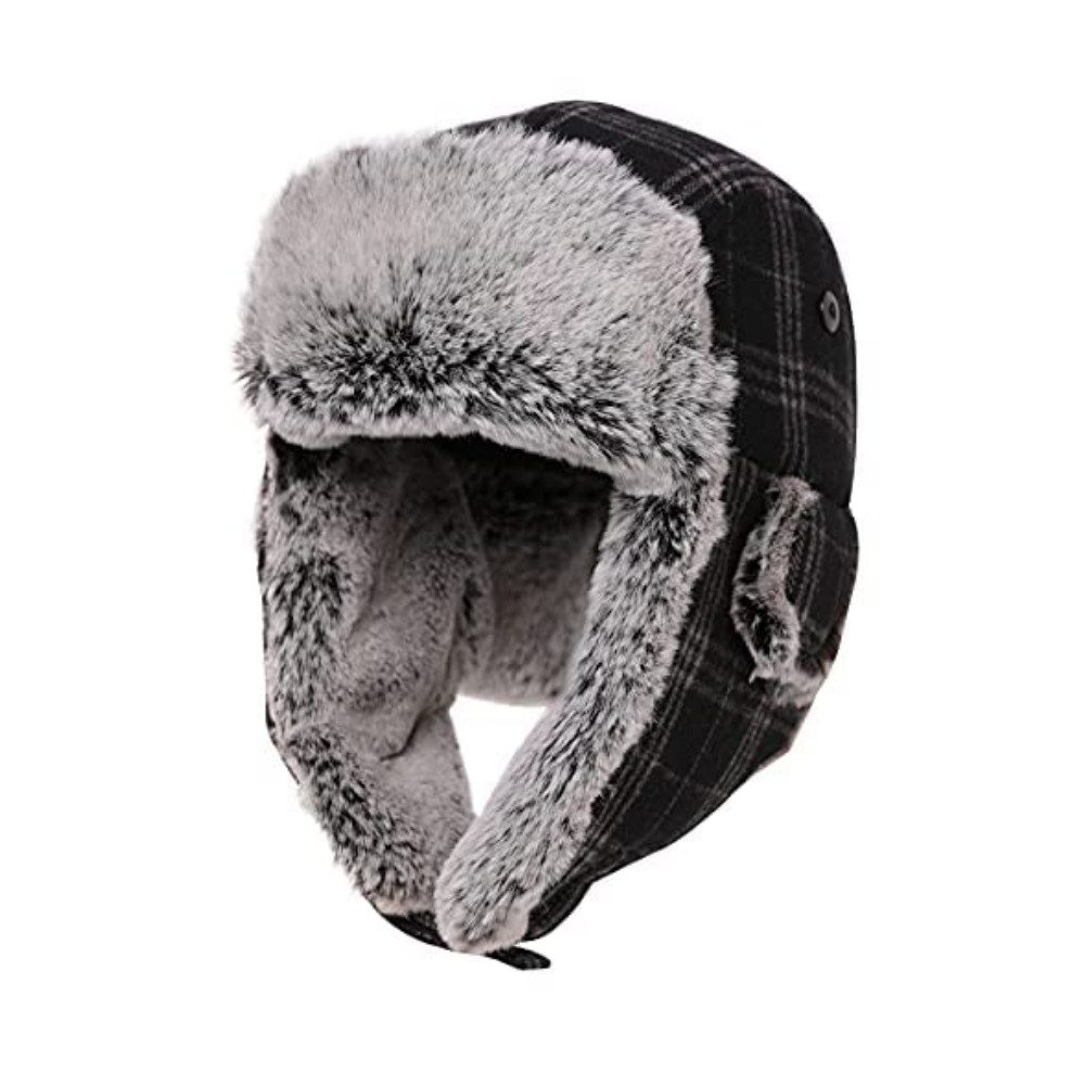 YI Fellimitatmützen Warme Fliegermütze Wintermütze mit günstig online kaufen