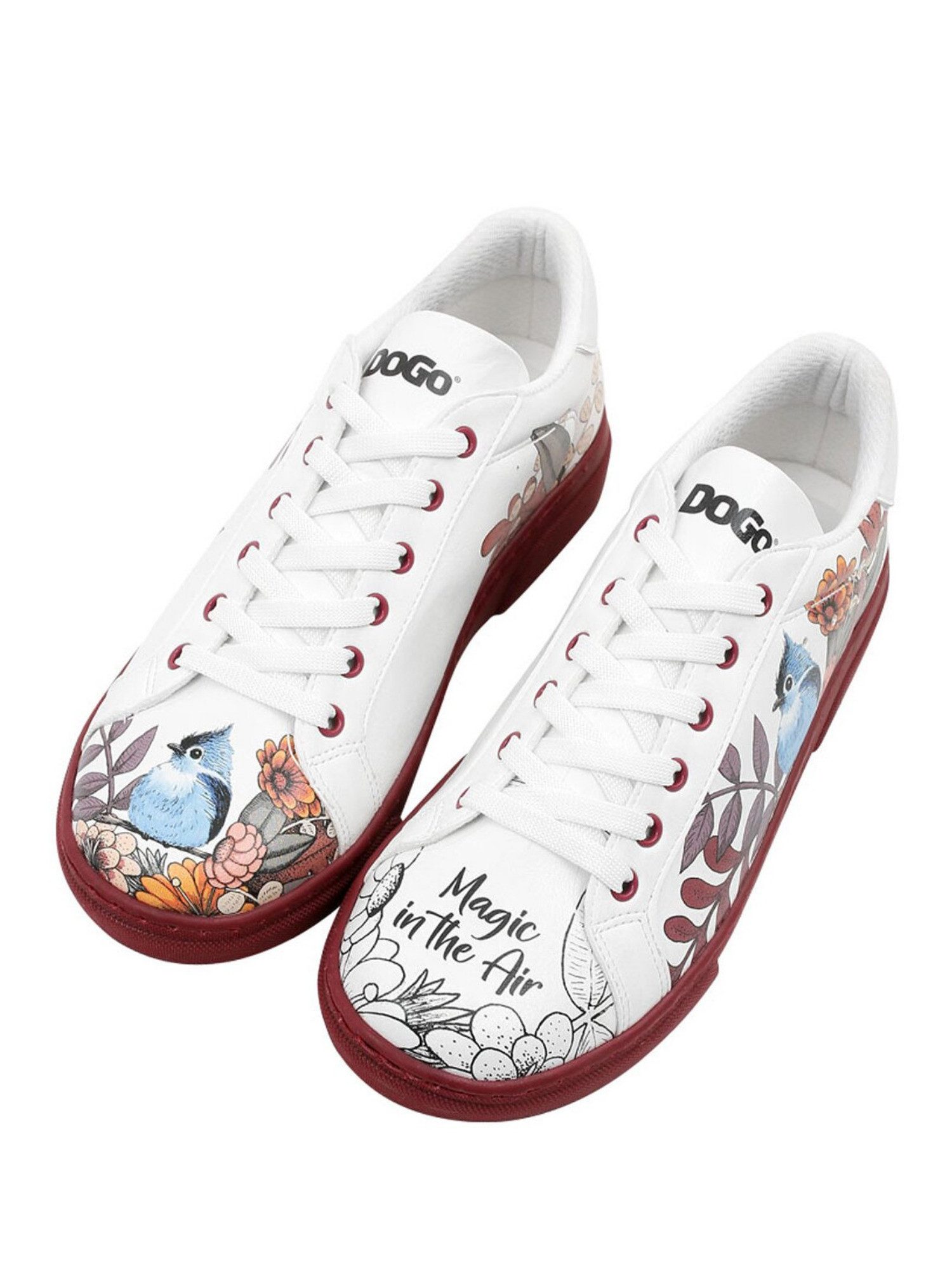 DOGO Ace Low-Top Sneaker Life Goes On Damen Sneaker, Ace Low-Top Sneaker Handgefertigt