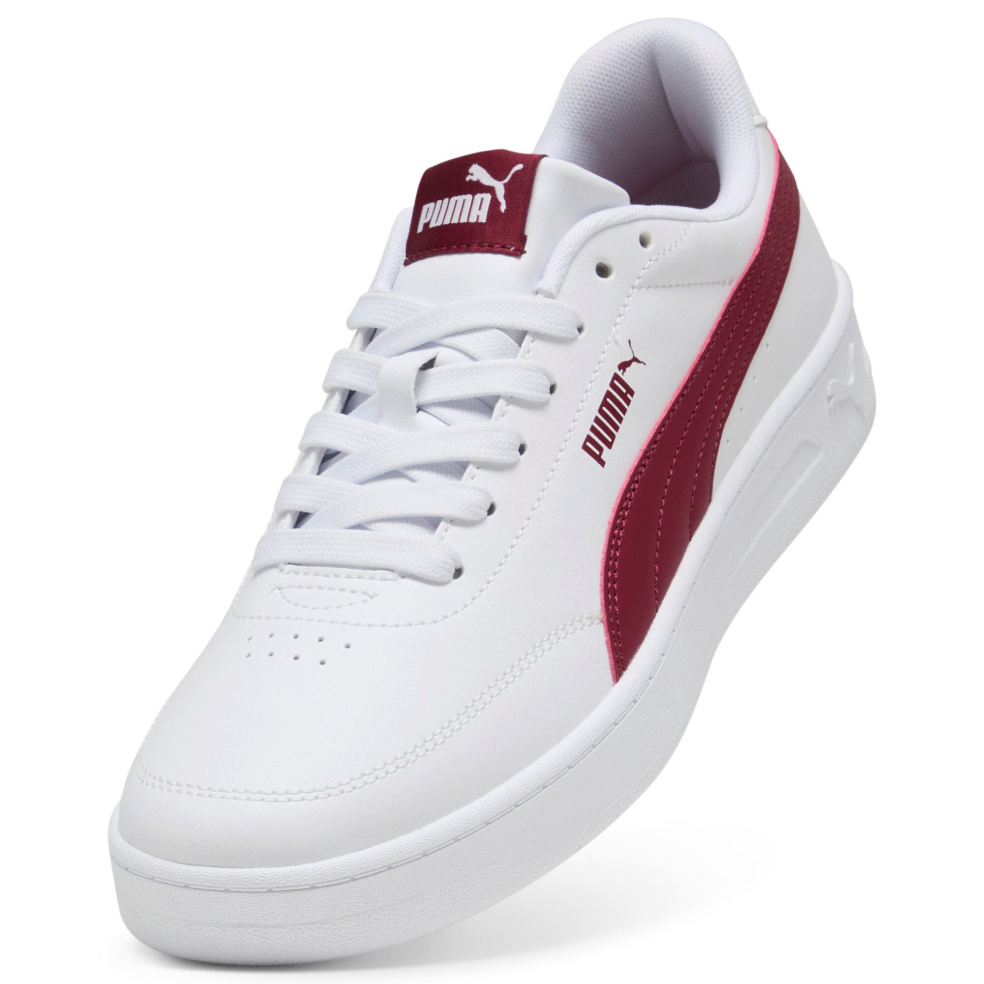 PUMA COURT CLASSIC CLEAN Sneaker mit SoftFoam+ Innensohle, mit Synthetik-Obermaterial, mit Schnürung – Bild 5 von 5