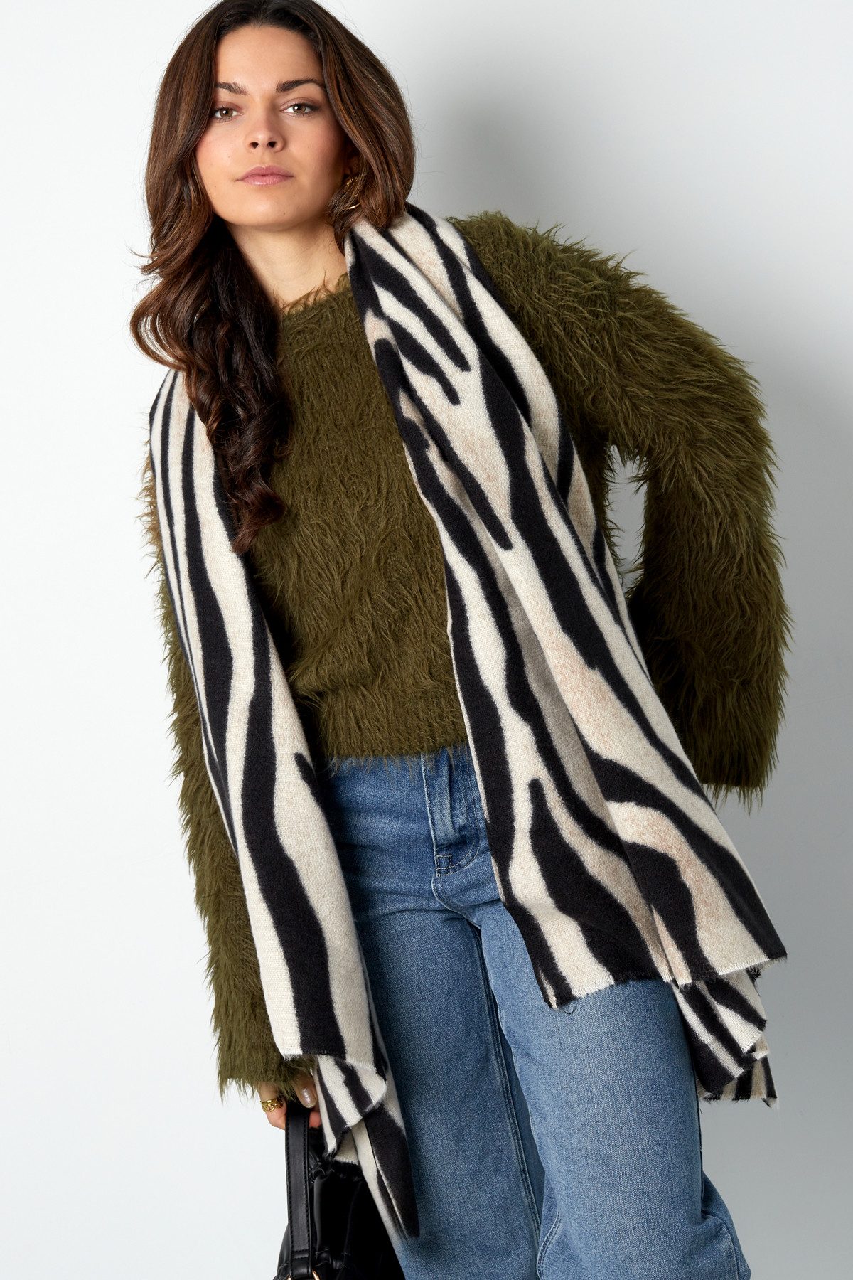 MyBeautyworld24 XXL-Schal Schal mit Zebra-Print - günstig online kaufen