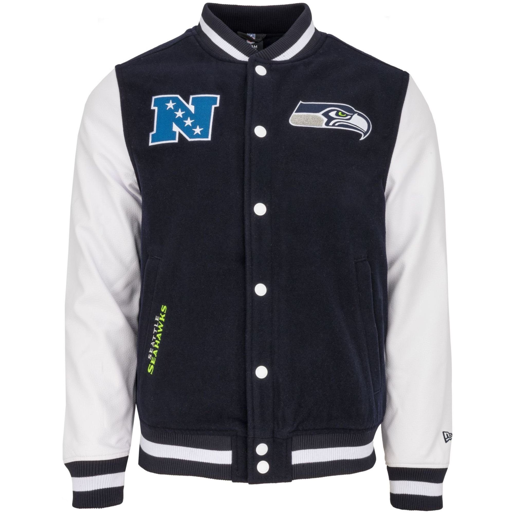New Era Collegejacke Varsity NFL SIDELINE Seattle Seahawks