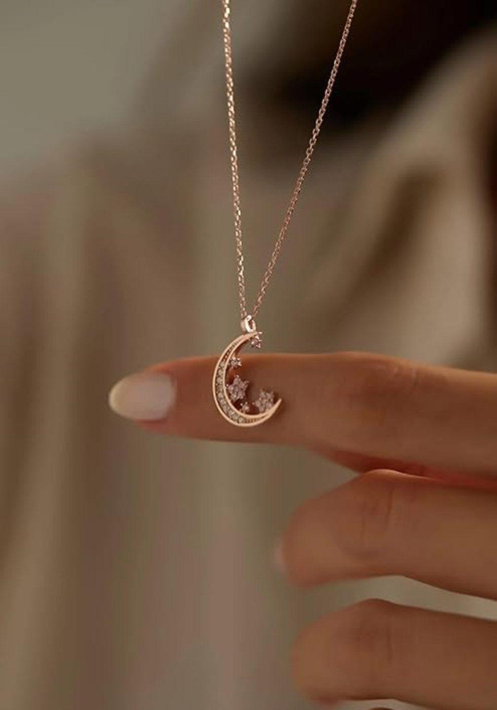 Einzelstück Charm-Kette Halskette Celestial 925 Sterling günstig online kaufen