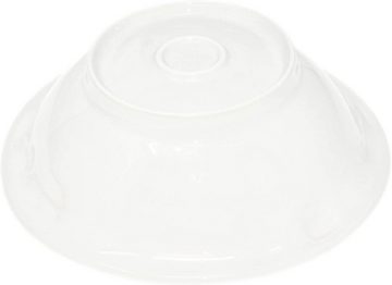 Lashuma Salatschüssel Tomate, Keramik, (1-tlg), Tiefe Pastaschale mit Relief Dekor 27 cm Ø